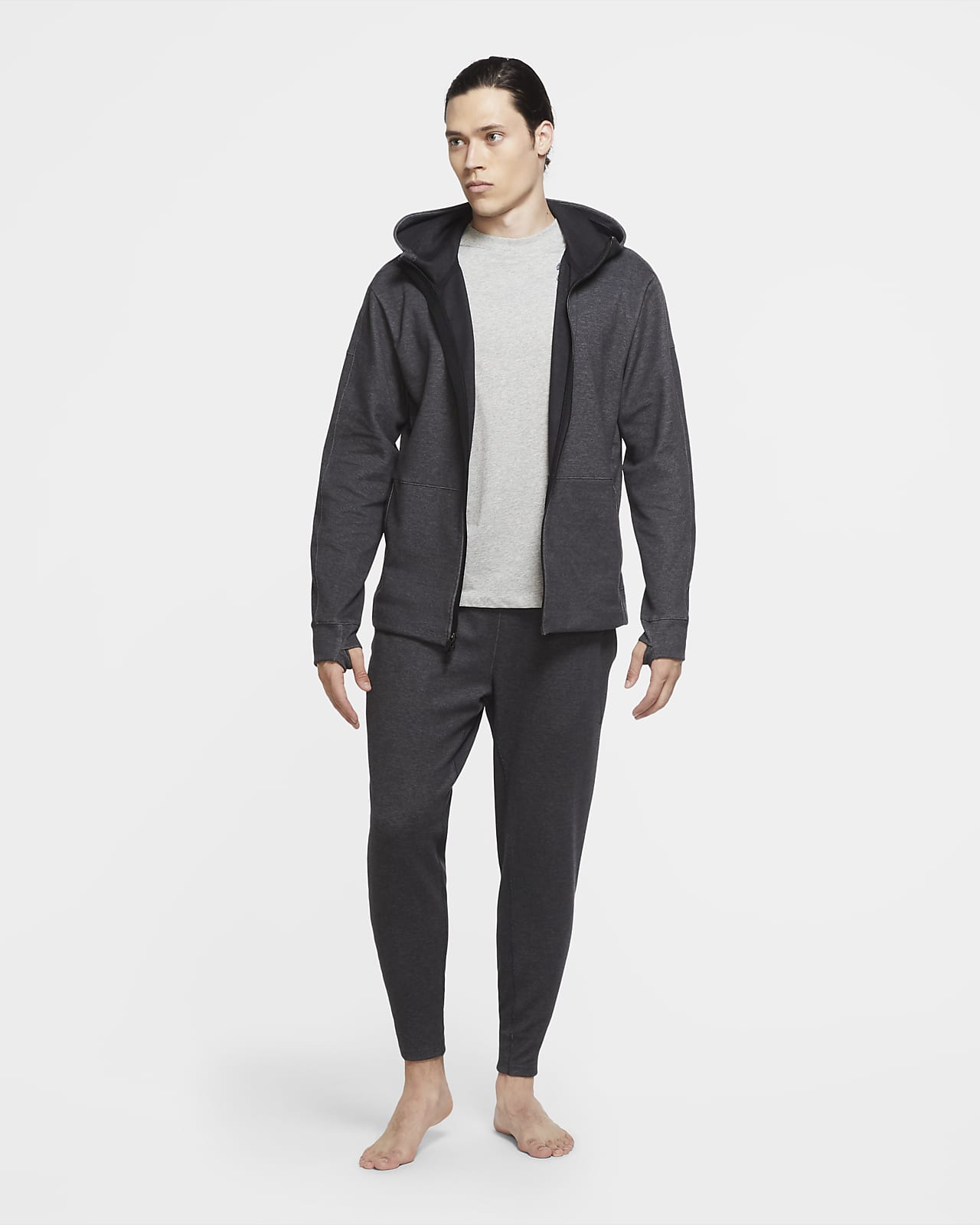 nike yoga full zip hoodie