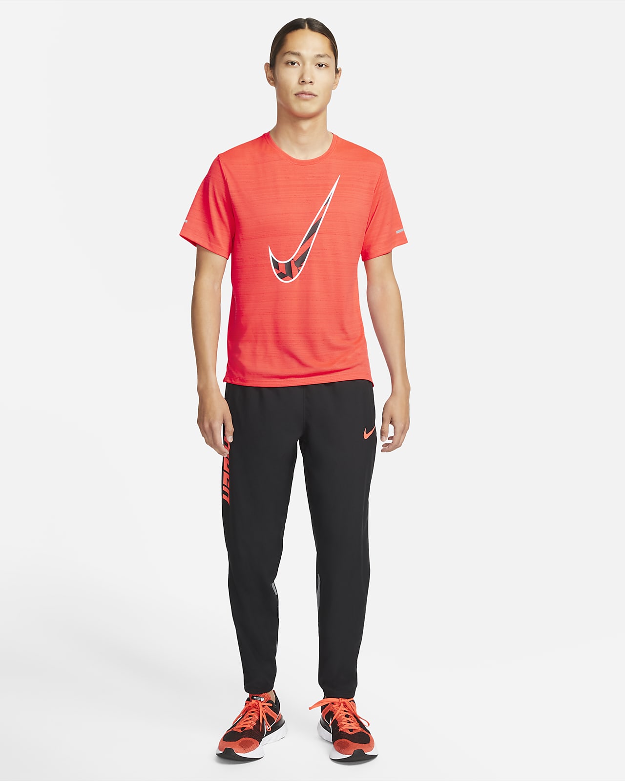 Nike Dri-FIT Miler Ekiden Men's Short-Sleeve Running Top. Nike AE