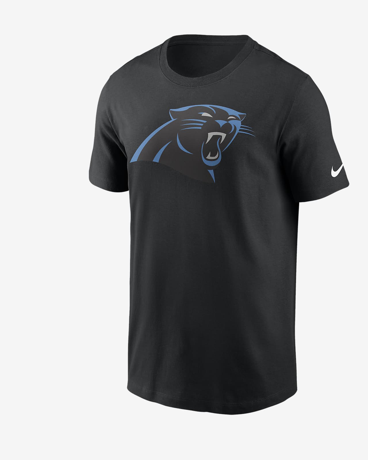 Camiseta negra de manga larga con cuello en V de Fanatics Branded Carolina  Panthers Hometown Sweep