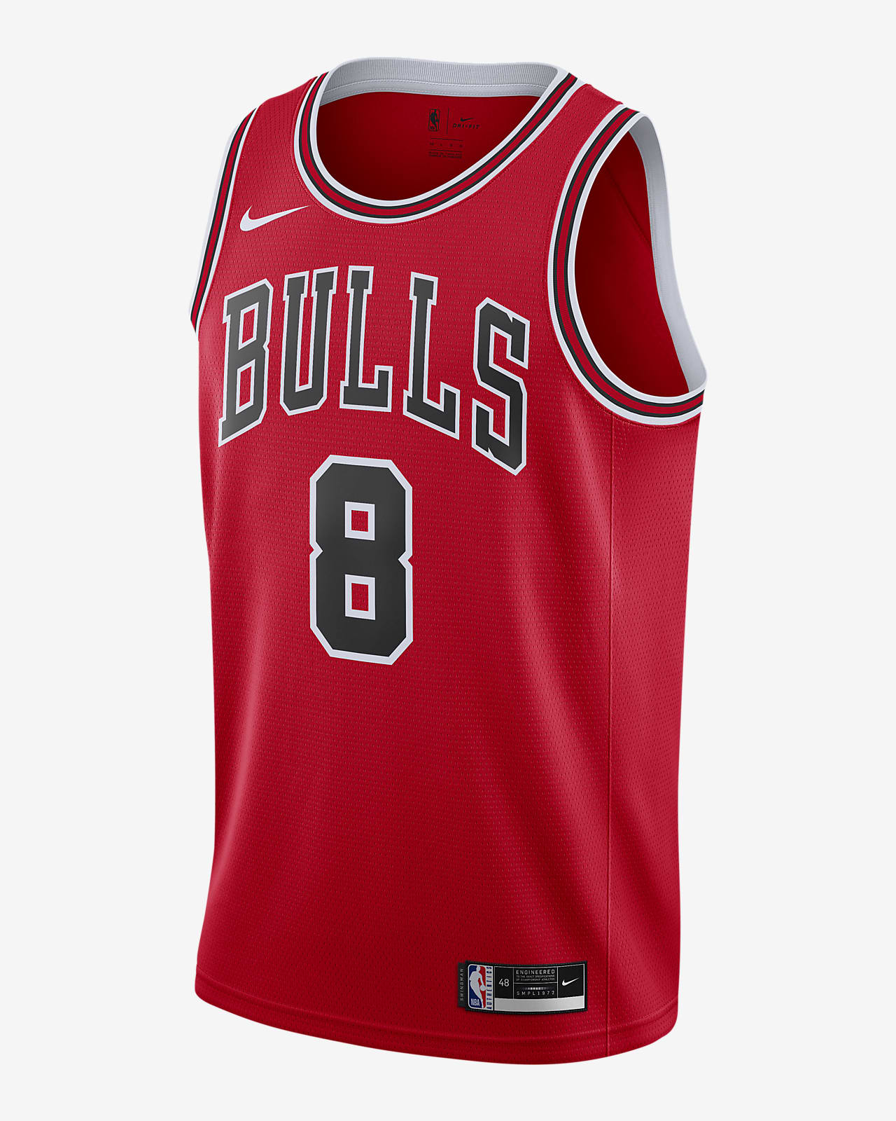 Джерси Nike НБА Swingman Zach LaVine Bulls Icon Edition 2020. Nike RU
