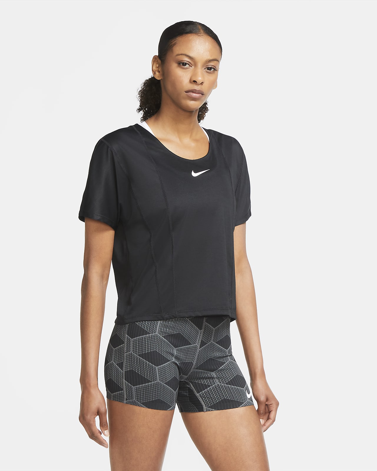 nike city sleek running top