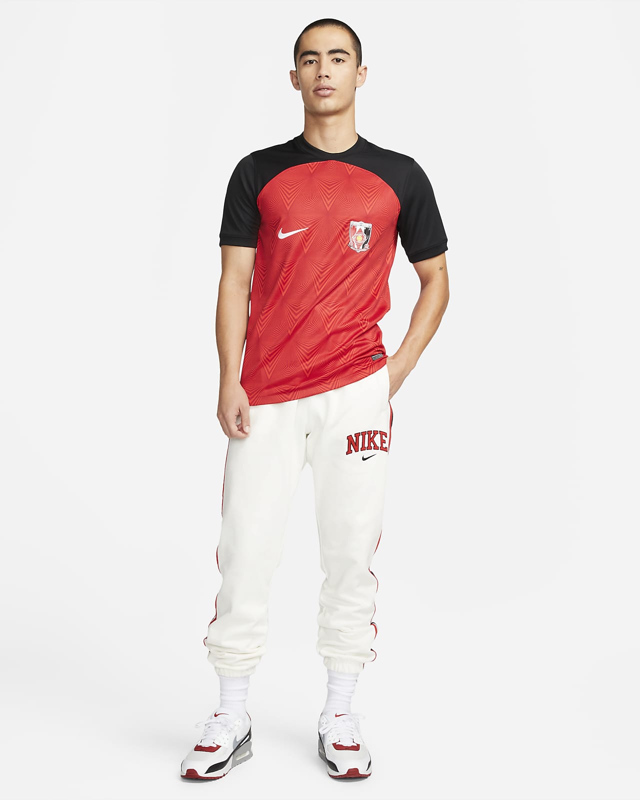 浦和レッズ 2022/23 スタジアム ホーム メンズ ナイキ Dri-FIT サッカーユニフォーム