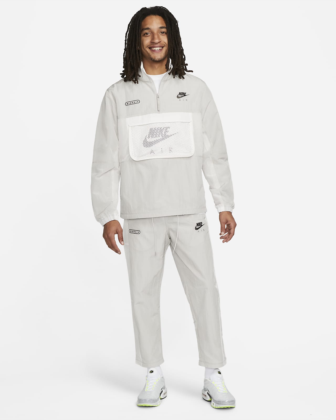 nike air woven hooded jacket