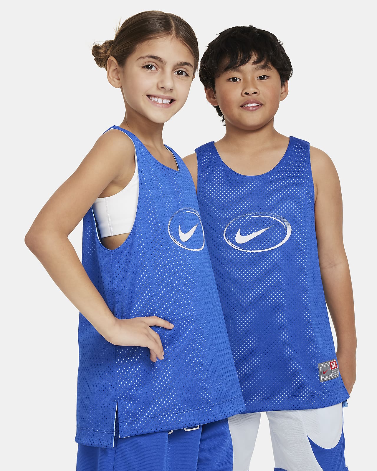 Dwustronna koszulka dla dużych dzieci Nike Culture of Basketball