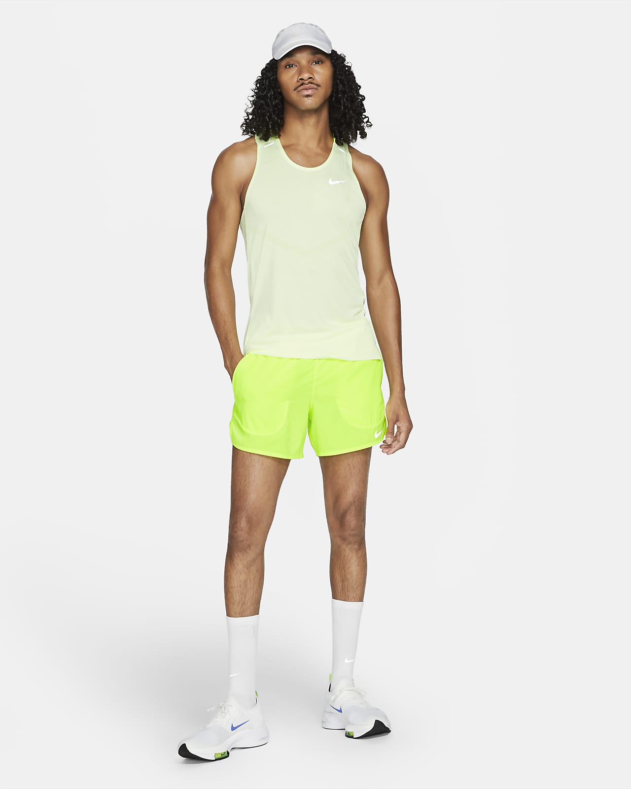 nike flex stride top