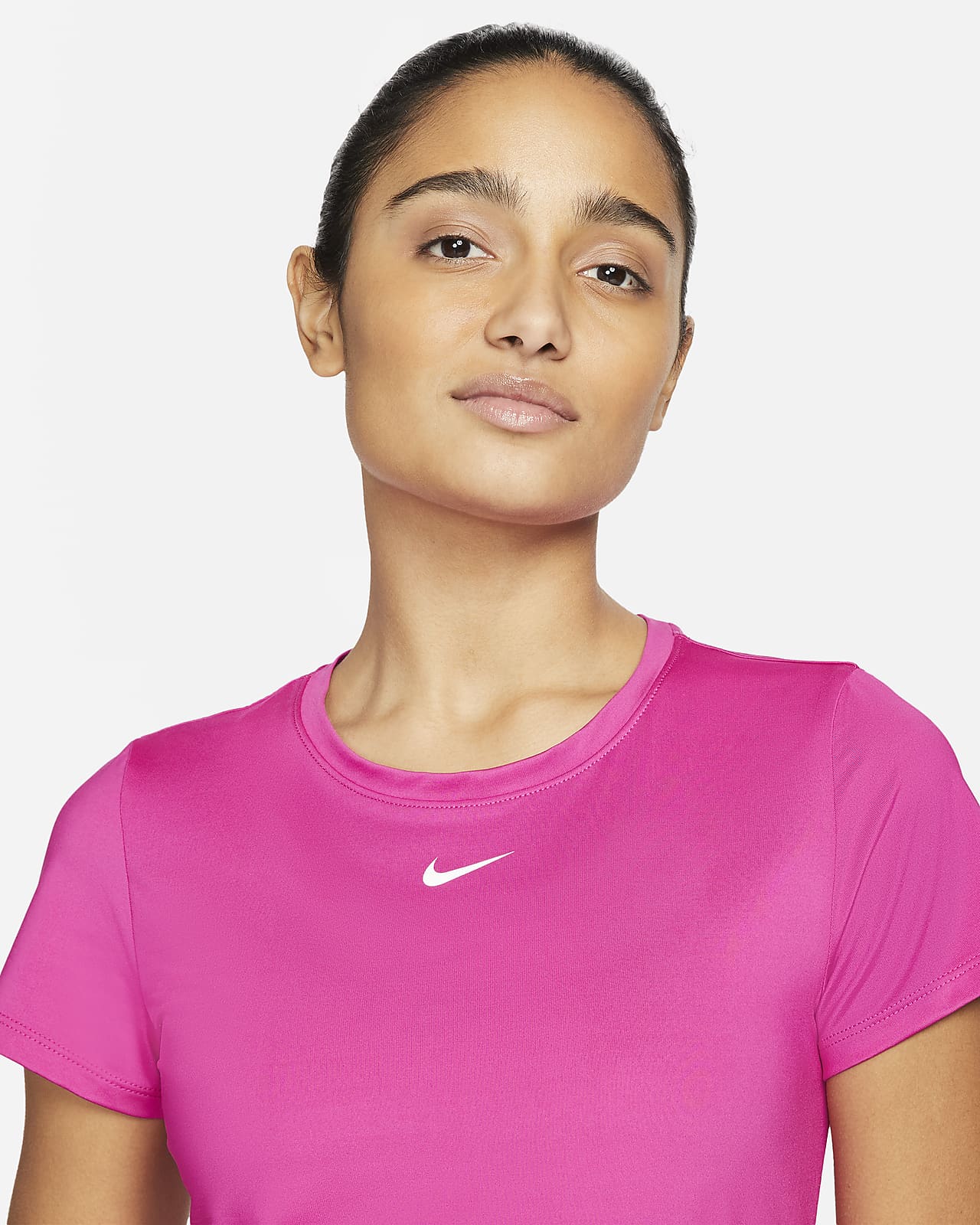 Nike Dri-FIT One Women's Slim-Fit Short-Sleeve Top. Nike GB