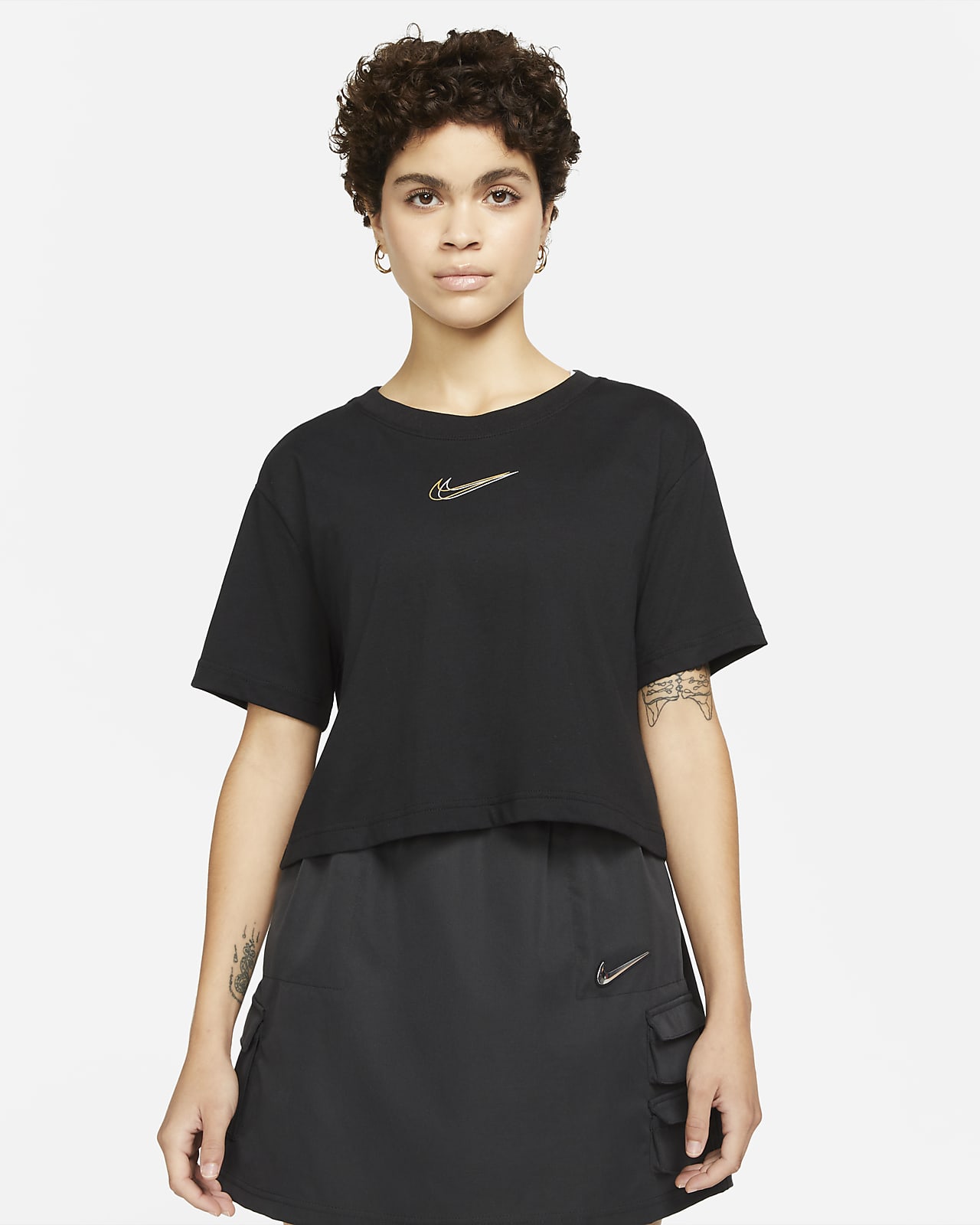 Nike Sportswear kort danse-T-skjorte til dame