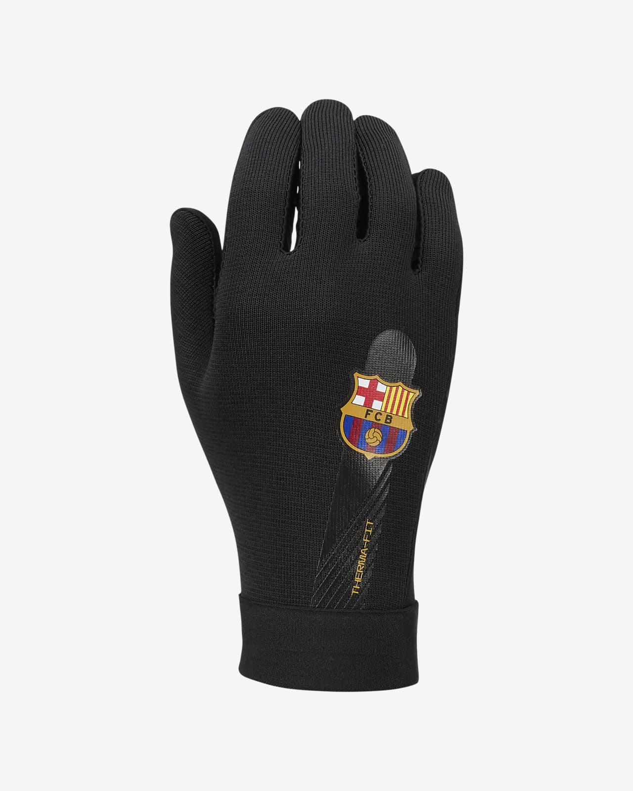 F.C. Barcelona Academy Nike Therma-FIT Football Gloves. Nike GB