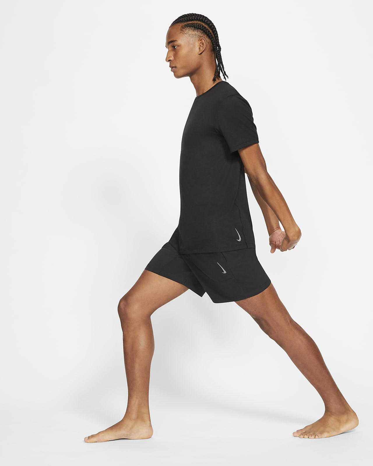 mens nike yoga shorts
