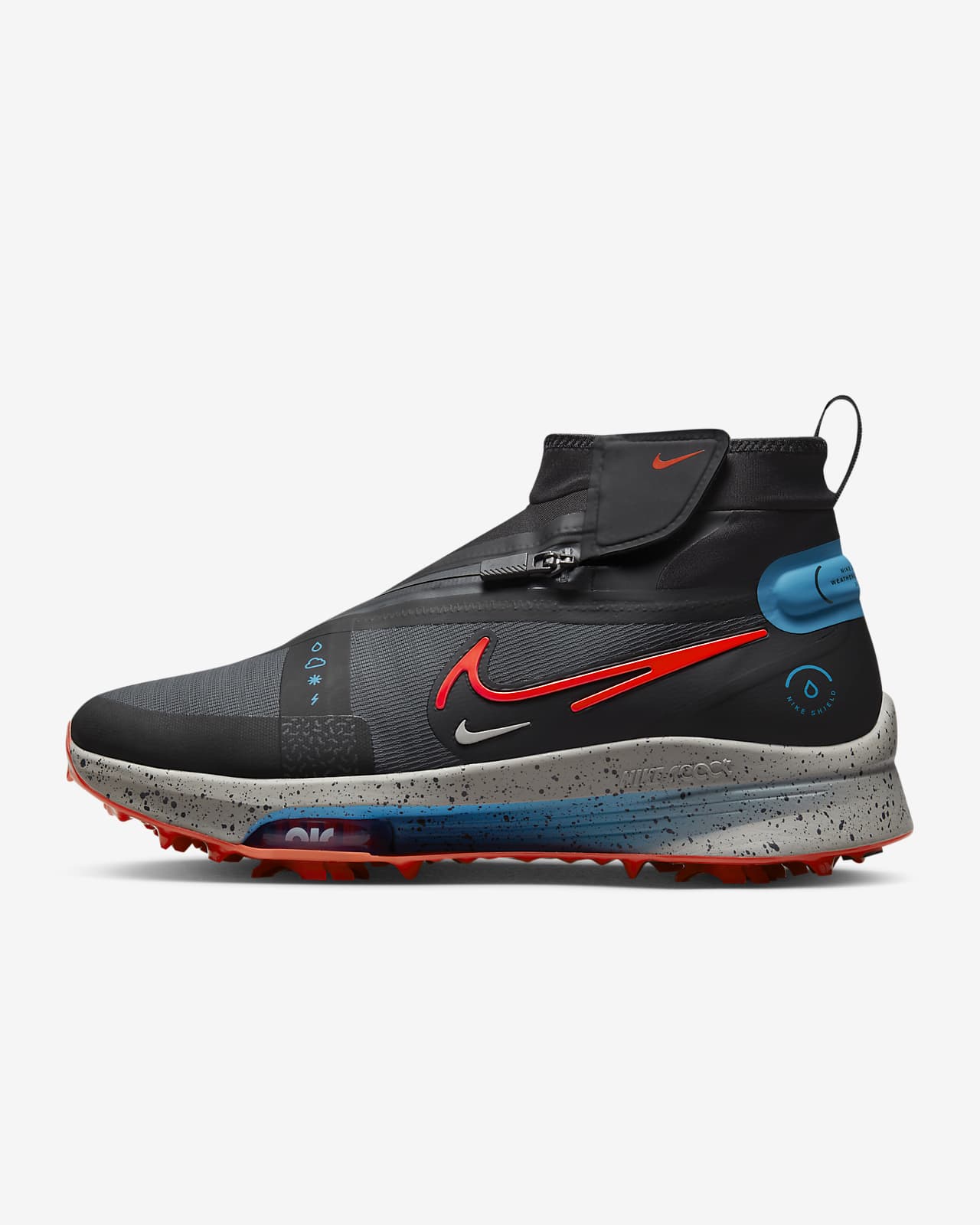 Calzado de golf acondicionado para el clima para hombre Nike Air Zoom Infinity Tour Shield. Nike.com