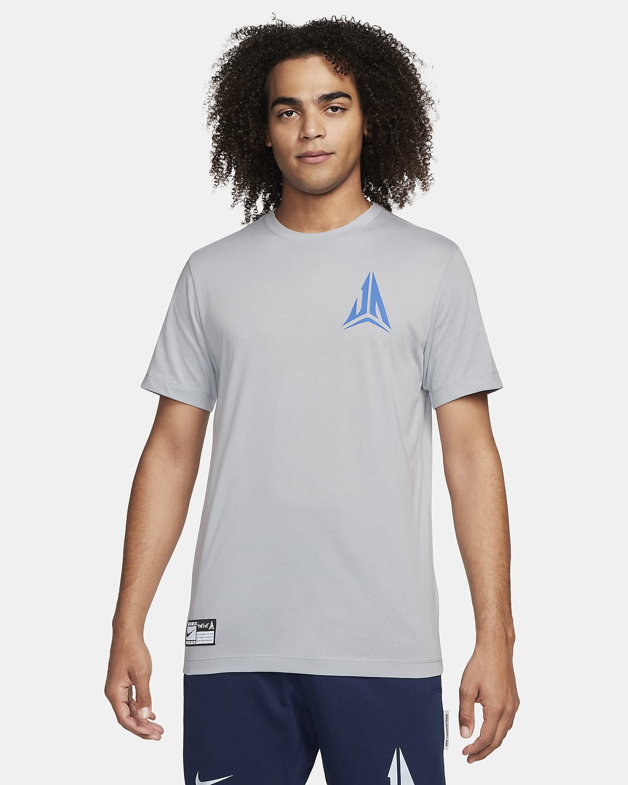 Ja Nike Dri-FIT basket-T-skjorte til herre