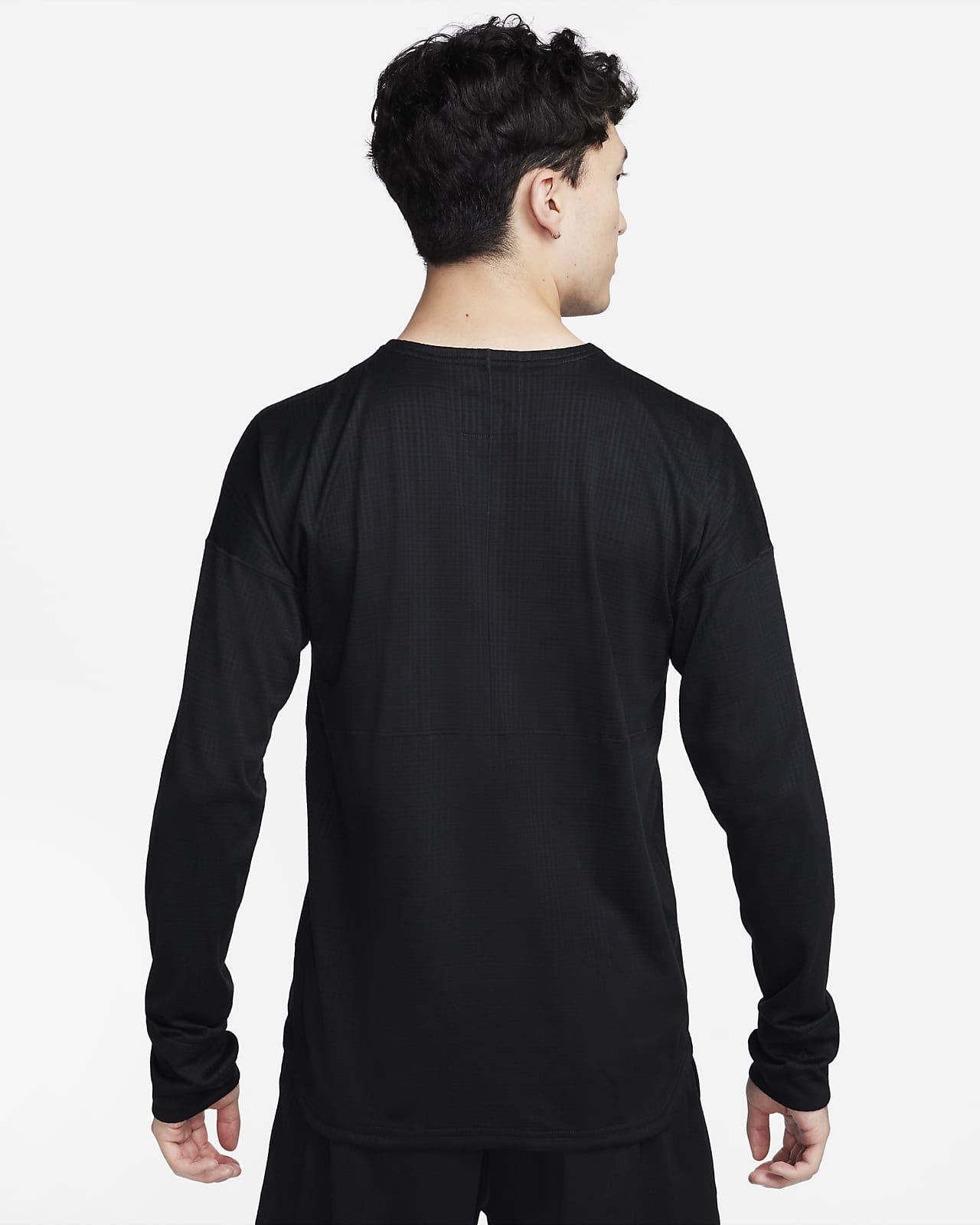 Nike Performance YOGA LAYER TANK - Sport T-shirt - black/zwart