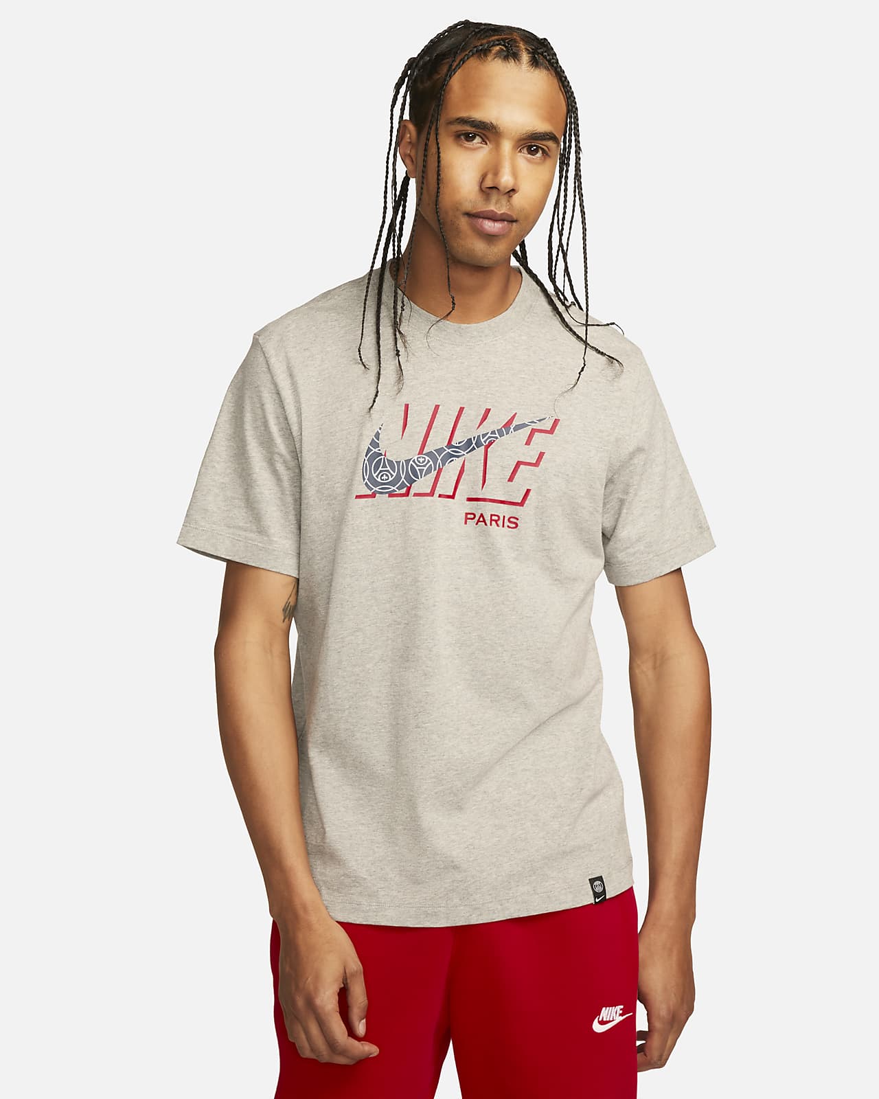 Paris Saint-Germain Swoosh Men's Nike Soccer T-Shirt. Nike.com