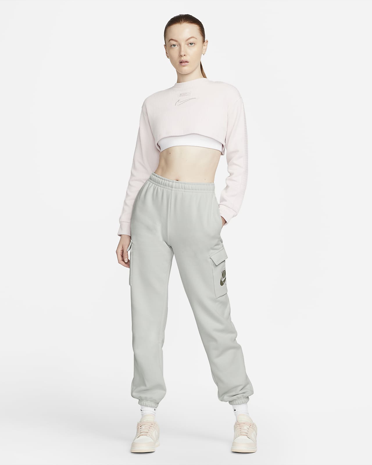 Pantaloni cargo in fleece Nike Sportswear - Donna. Nike IT