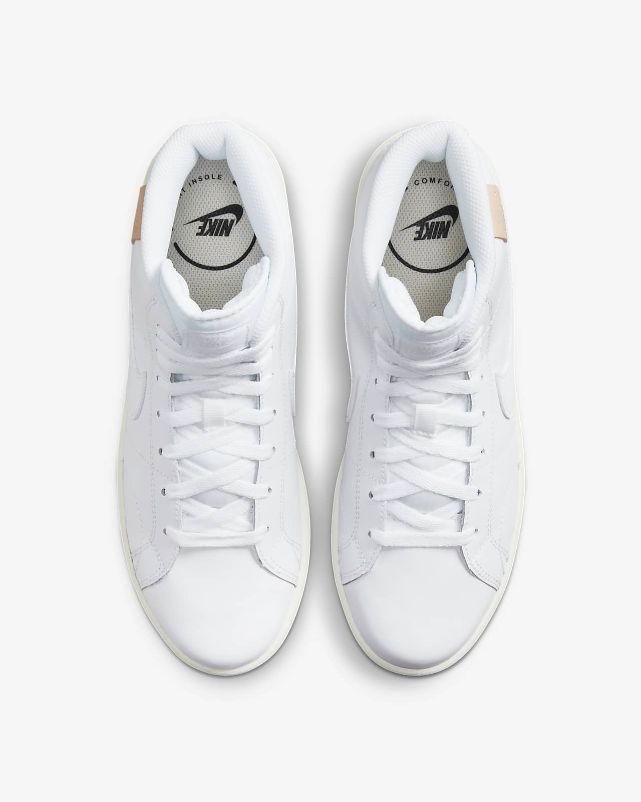 nike court royale blanche
