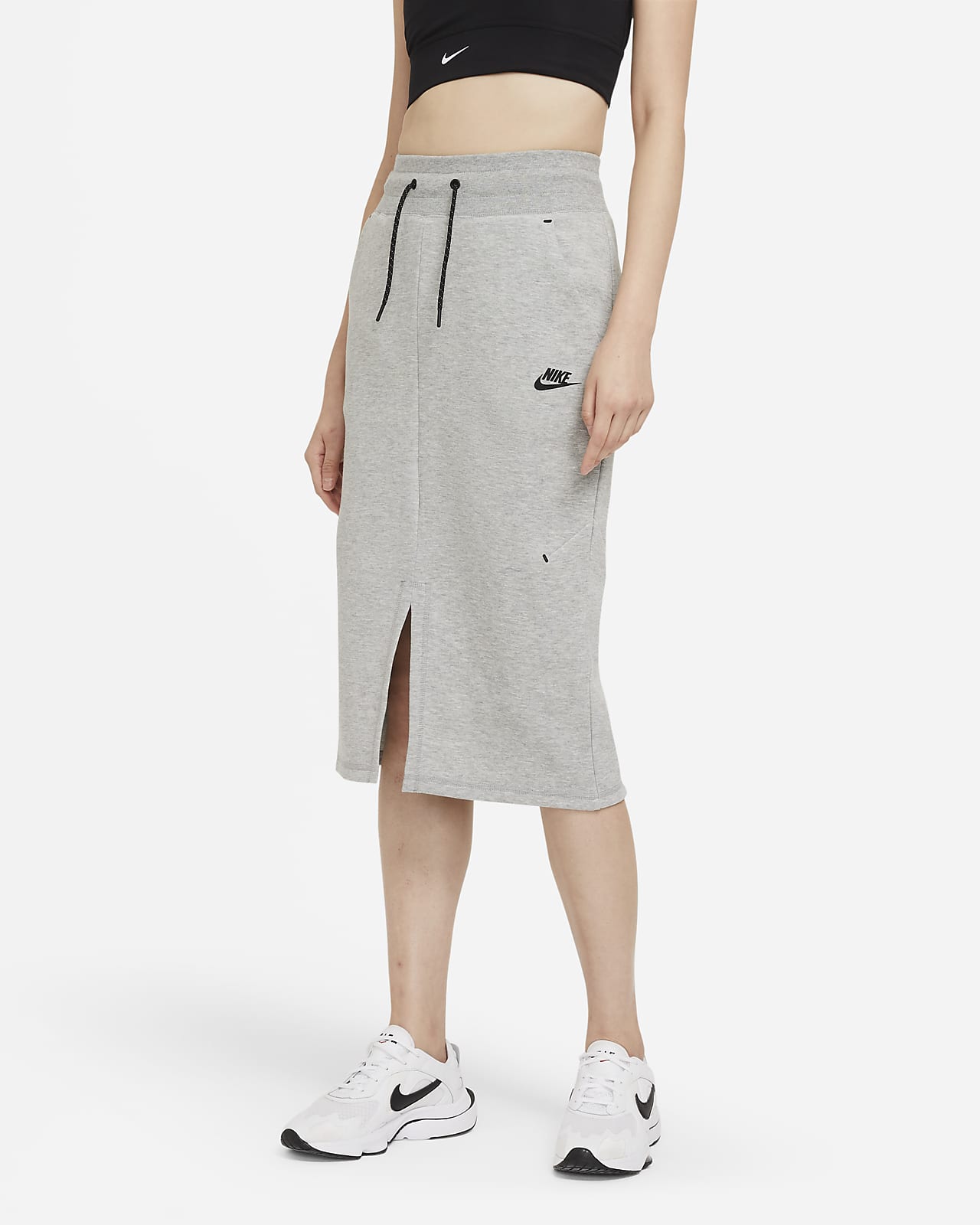 Nike公式 ナイキ スポーツウェア テック フリース ウィメンズスカート オンラインストア 通販サイト