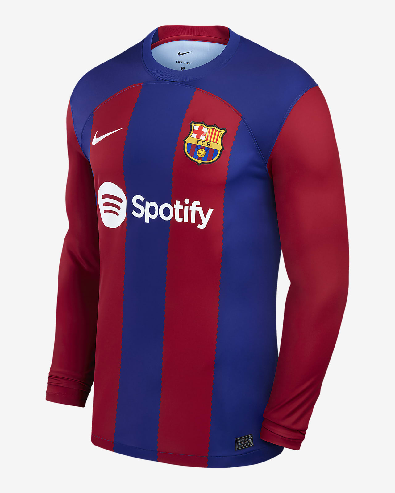Robert Lewandowski Barcelona 2023/24 Stadium Home Men's Nike Dri-FIT Soccer  Long-Sleeve Jersey