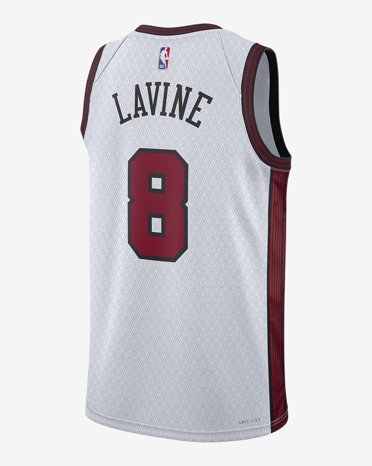 Jersey Swingman de la NBA Nike Dri-FIT Zach Lavine Chicago Bulls City  Edition.
