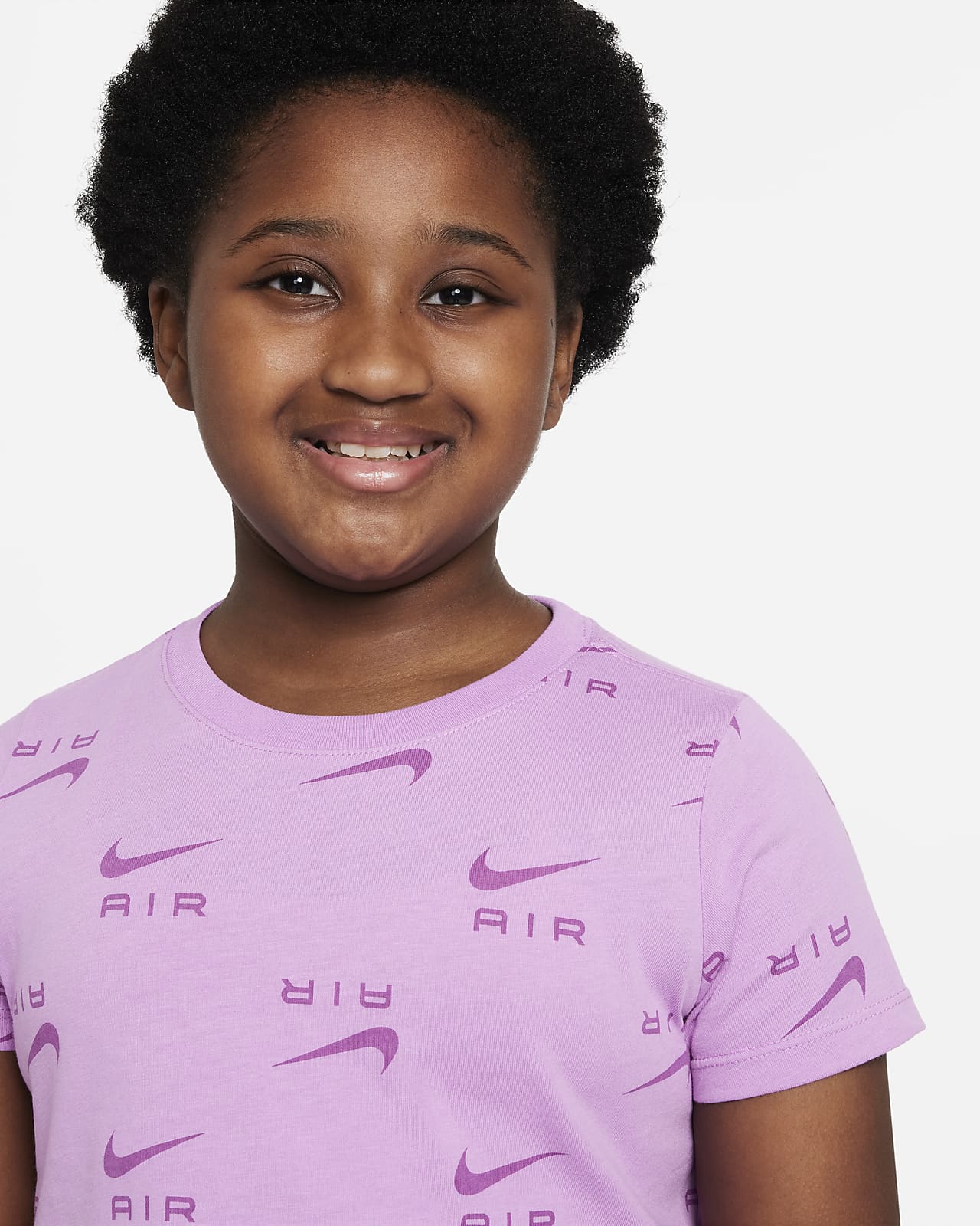 Nike Air Kort T-shirt voor meisjes. Nike BE