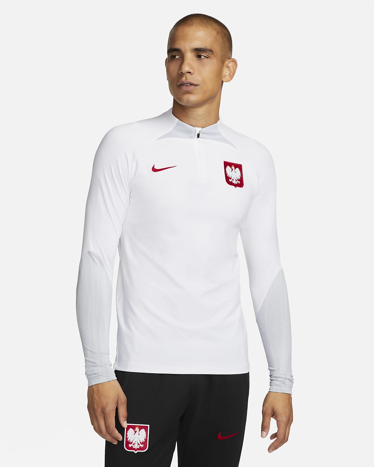 rekruut Arabisch Oordeel Poland Strike Men's Nike Dri-FIT Knit Football Drill Top. Nike LU