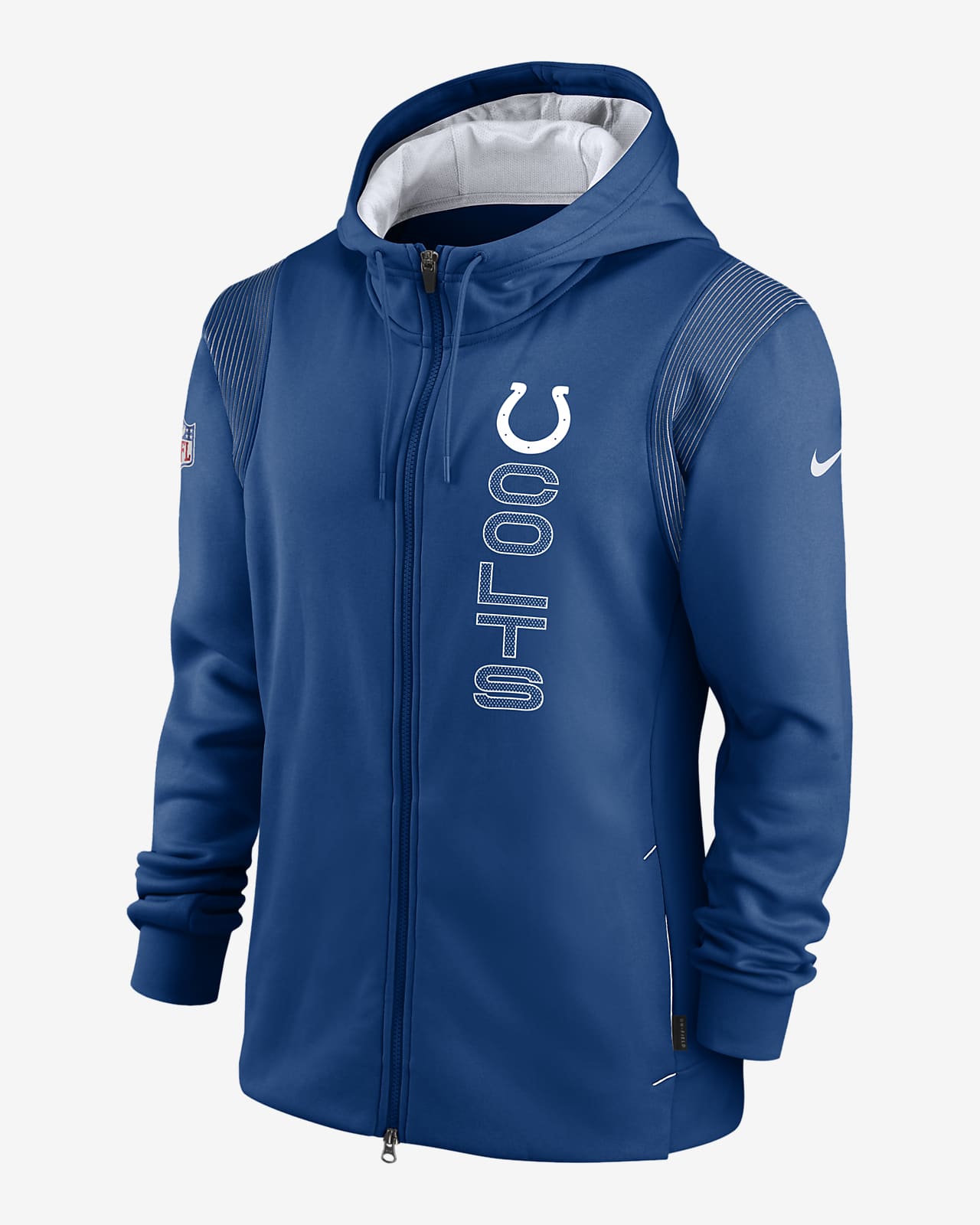 Nfl Indianapolis Colts Girls' Fleece Hooded Sweatshirt : Target