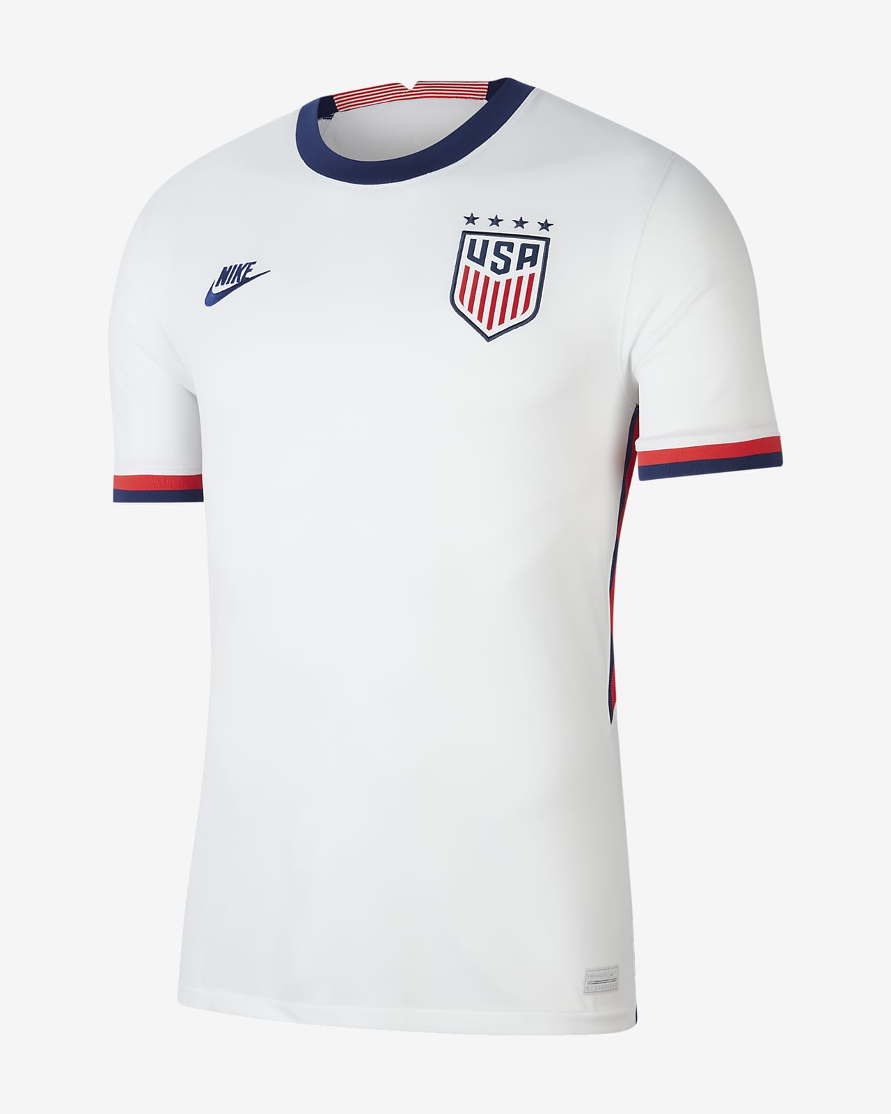 Camiseta de fútbol de local para hombre Stadium de los EE. UU. 2020  (4-Star). Nike.com