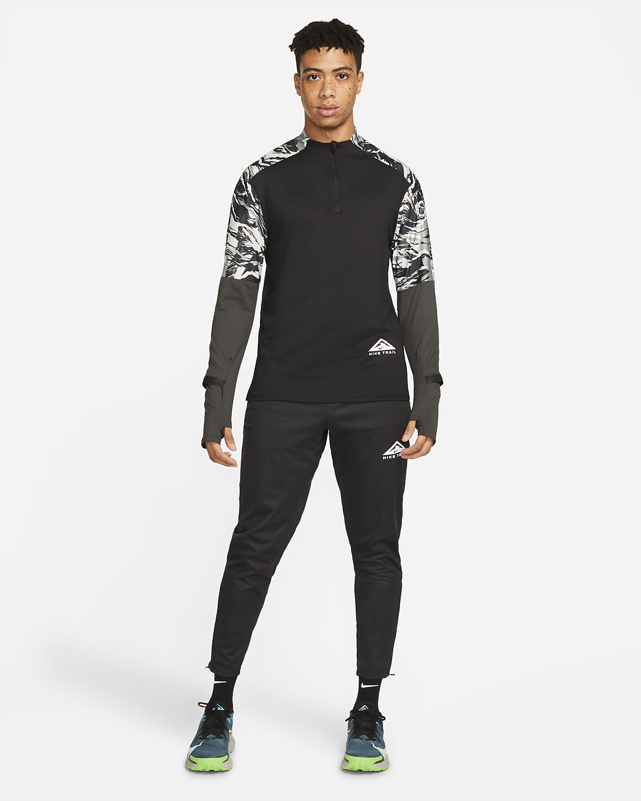 Maglia da trail running con zip a metà lunghezza Nike Dri-FIT - Uomo. Nike  IT