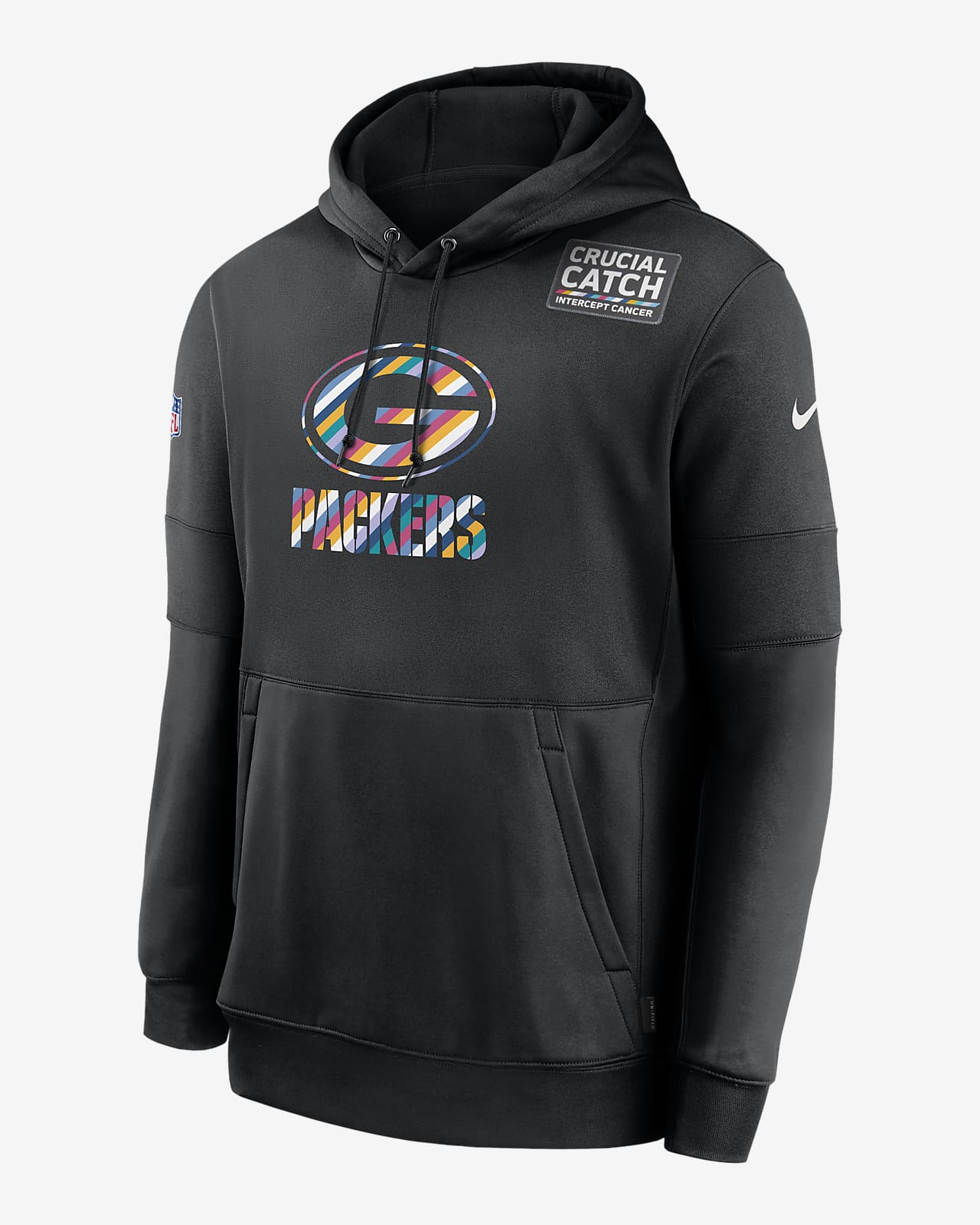 Sudadera con capucha para hombre Nike Therma Crucial Catch (NFL Packers).  Nike.com