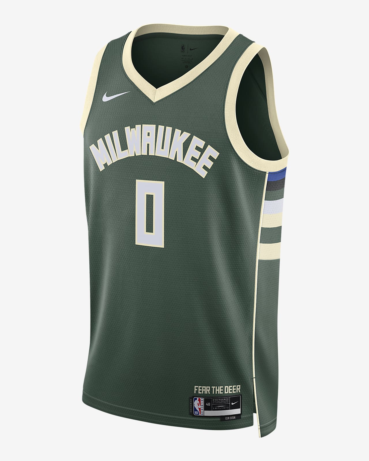 Damian Lillard Milwaukee Bucks Icon Edition 2022/23 Men's Nike Dri-FIT NBA Swingman Jersey
