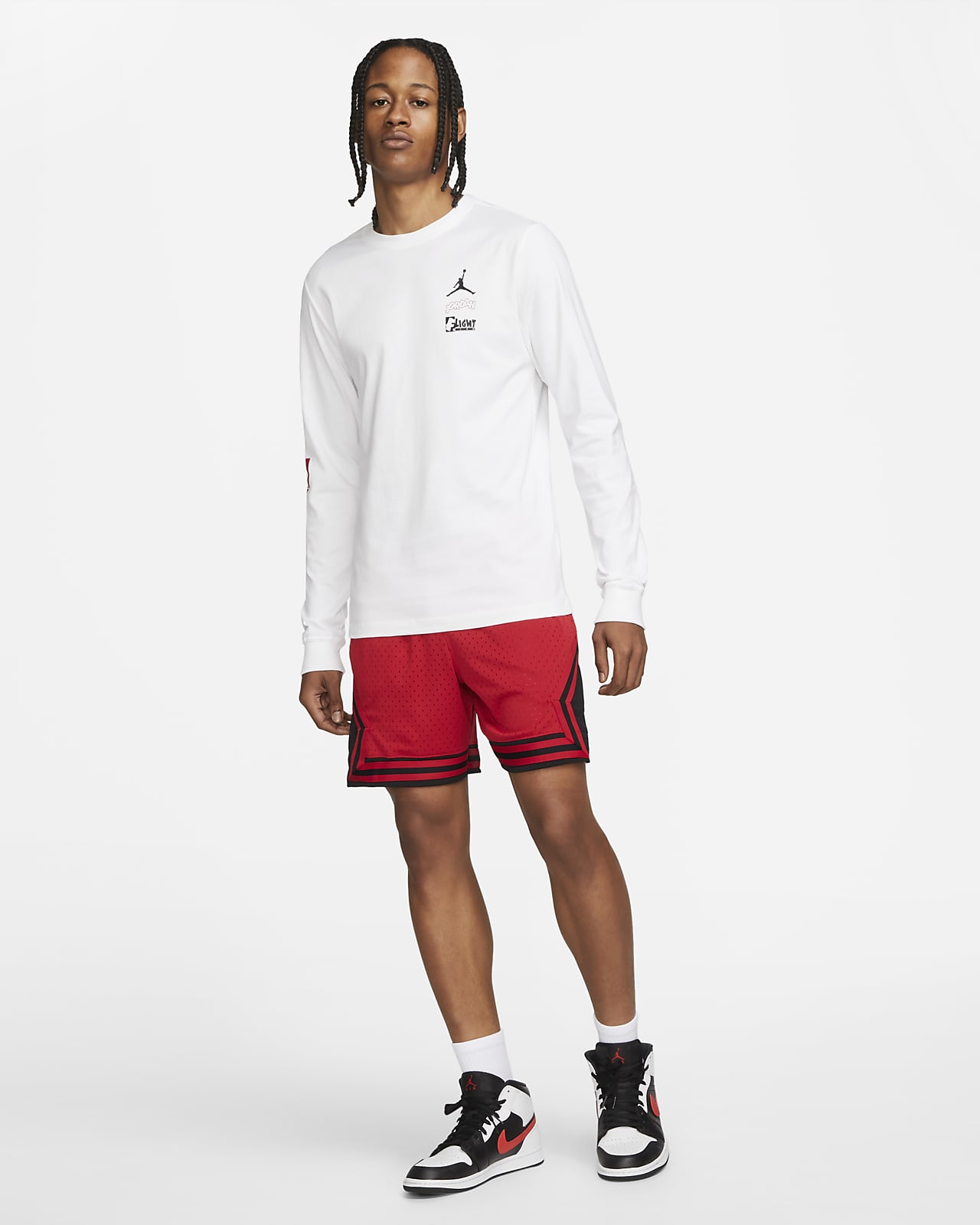 Мужская футболка с длинным рукавом Jordan Flight Team. Nike RU