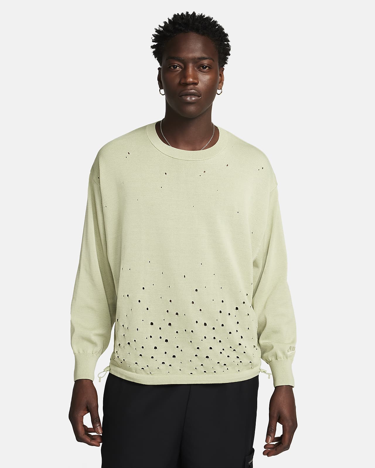 Langærmet Nike Sportswear Tech Pack-sweater til mænd