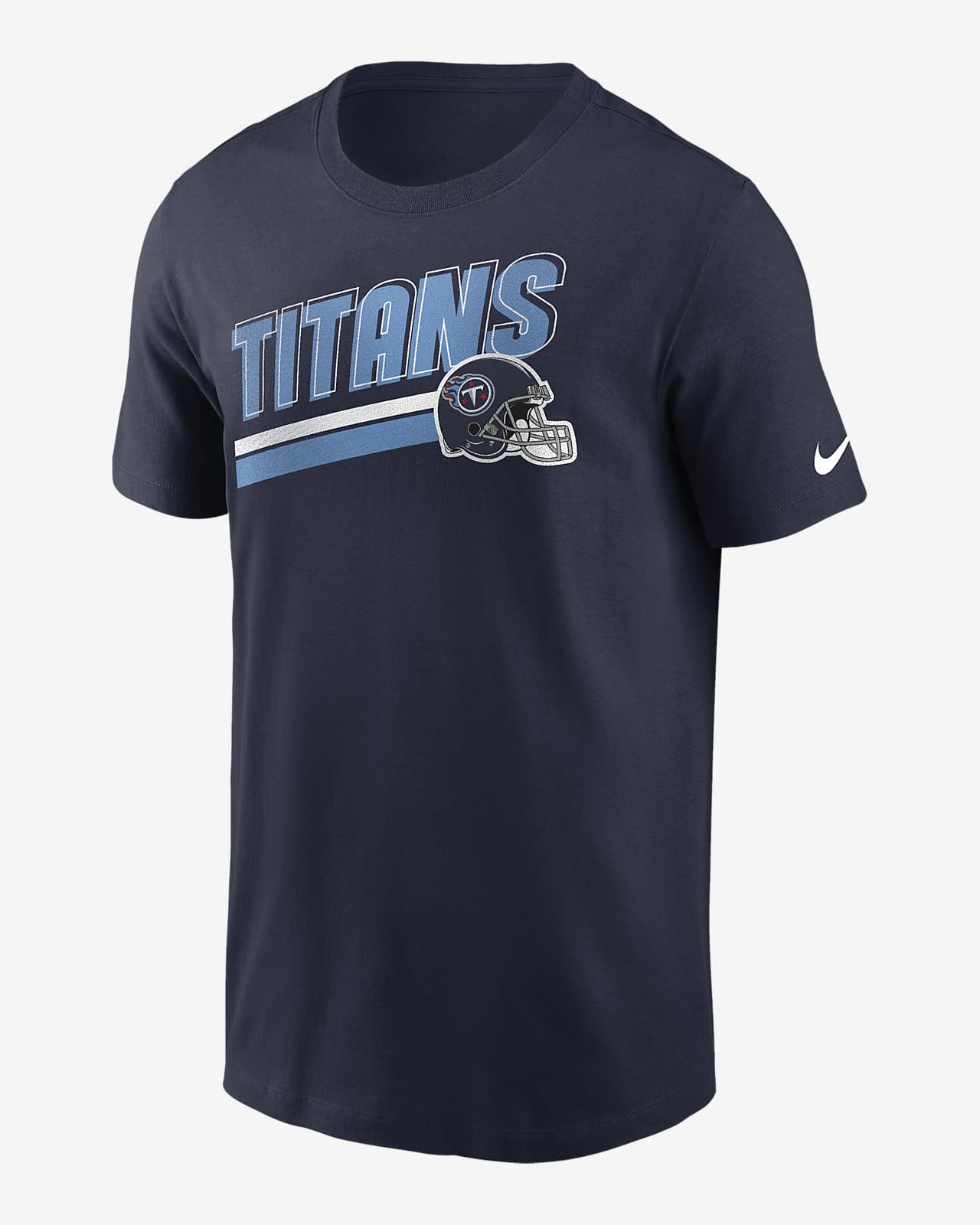 Playera Nike NFL Tennessee Titans Essential Blitz Lockup para hombre