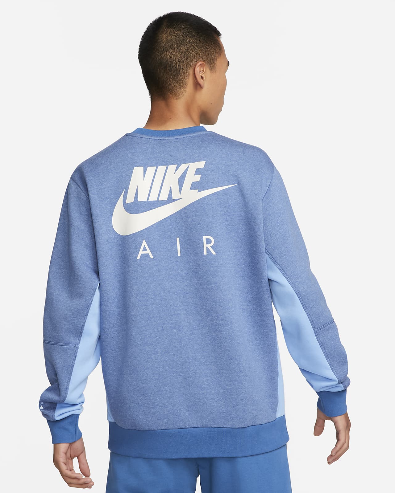 Nike Air Men's Brushed-Back Fleece Crew. Nike SI