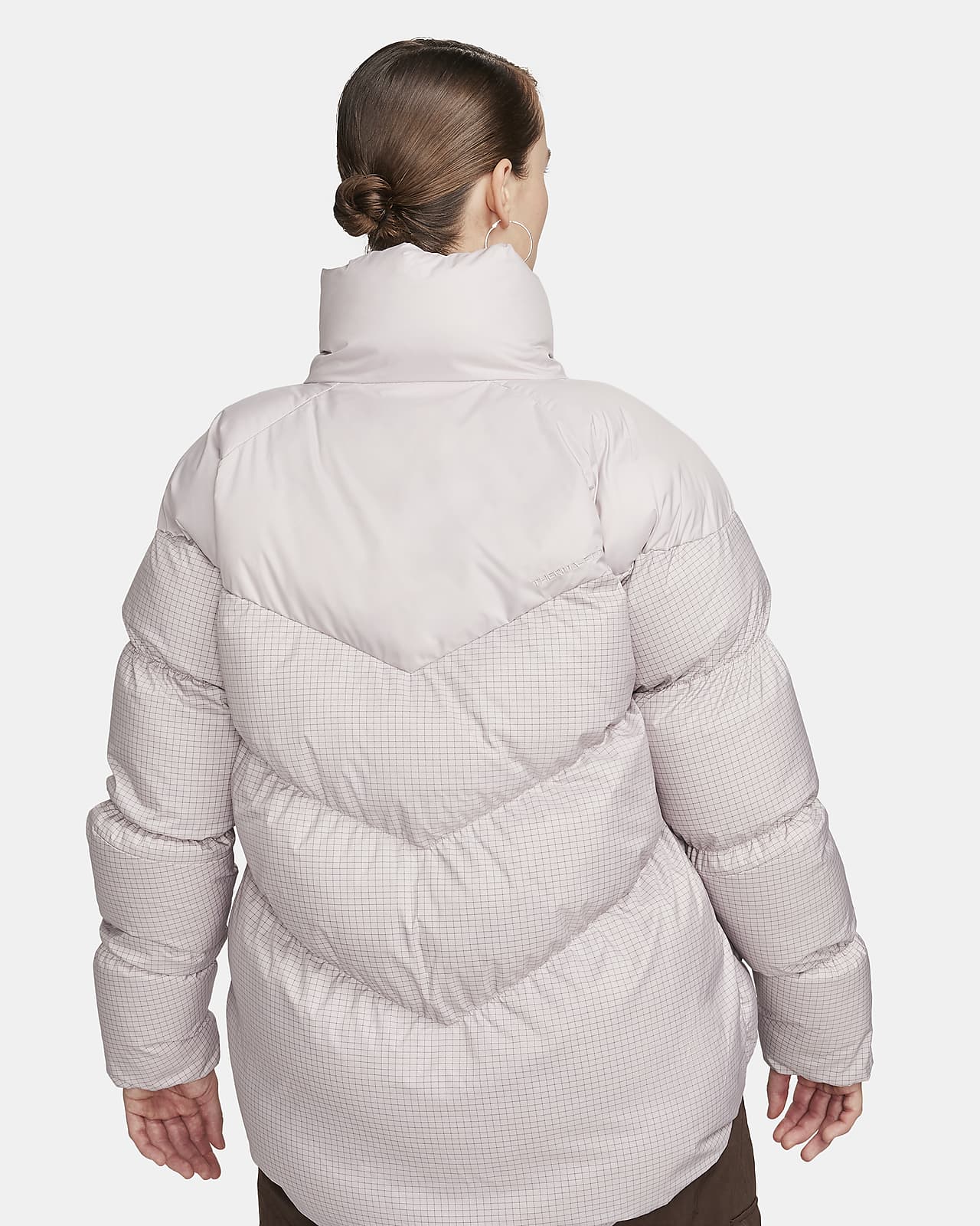 Nike Sportswear Windpuffer Women\'s Therma-FIT Loose Puffer Jacket.