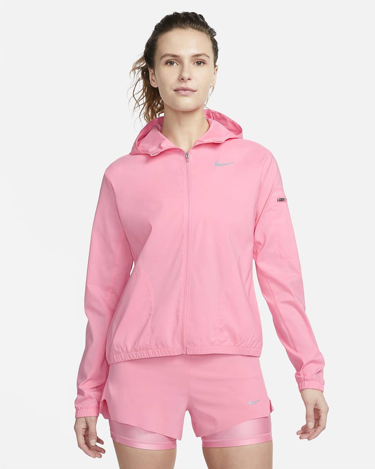 Levántate Avanzar recuperar Nike Impossibly Light Chaqueta de running con capucha - Mujer. Nike ES