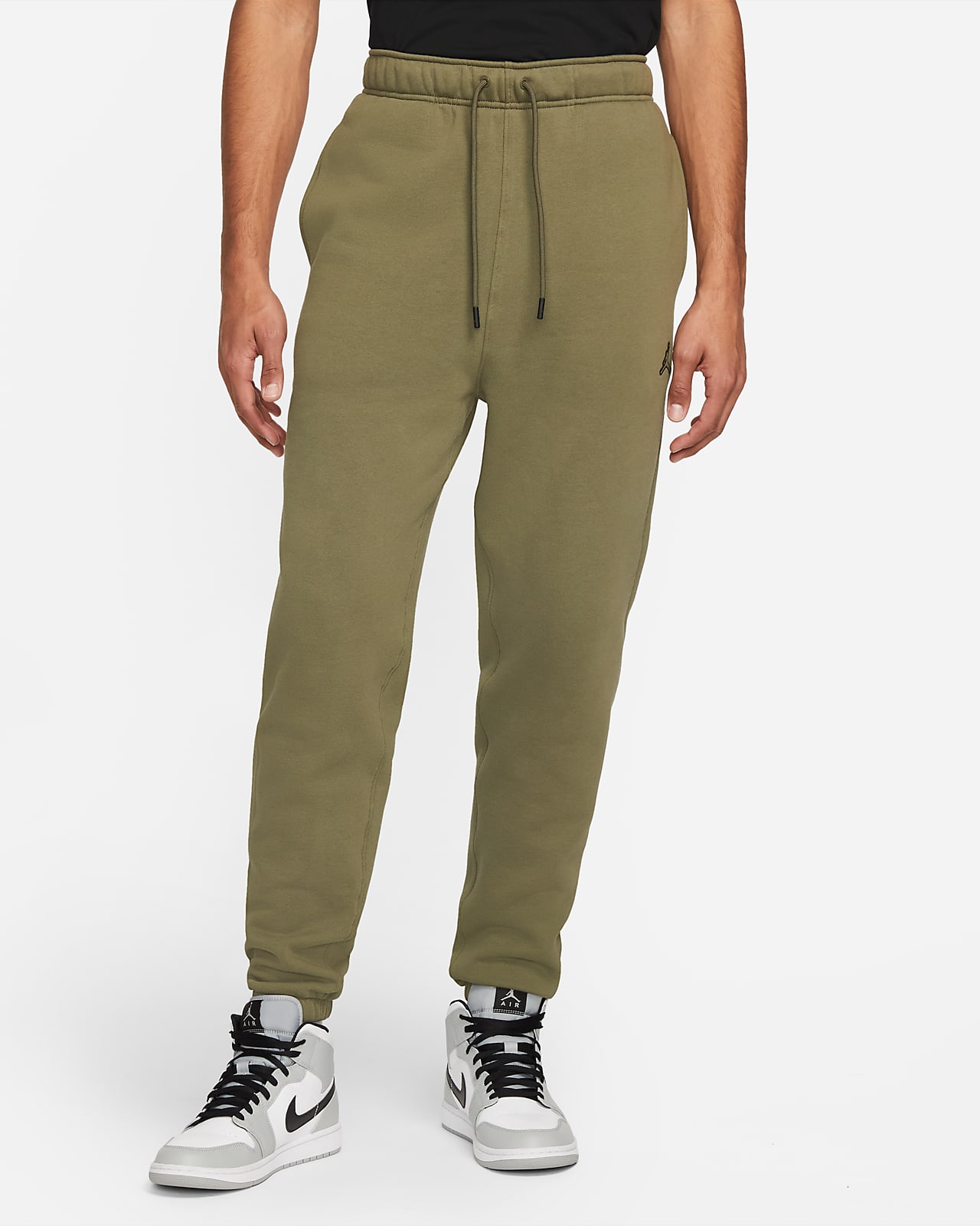 men's nike olive green pants