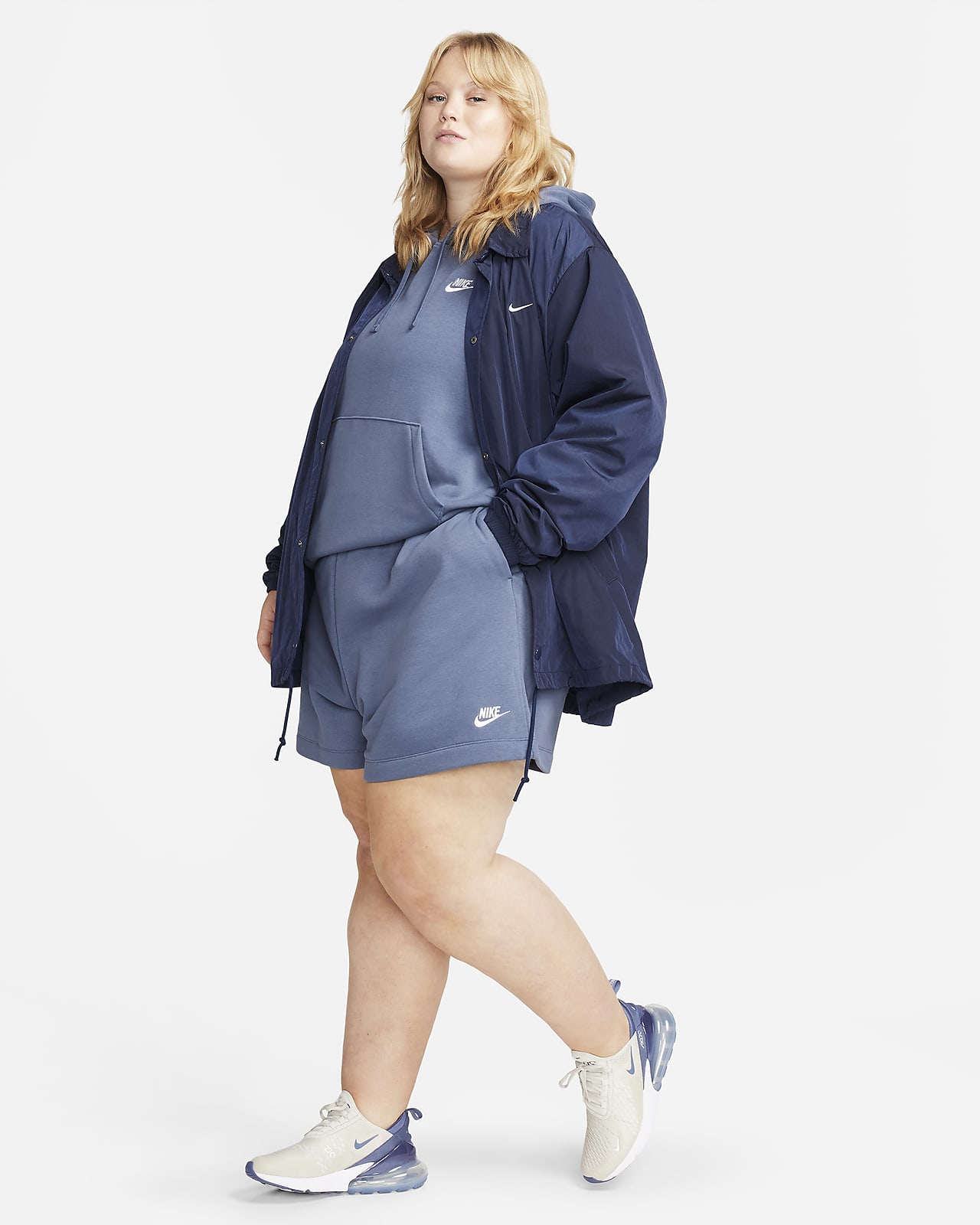 Nike Sportswear Fleece Women's Pullover Hoodie (Plus Size). Nike.com