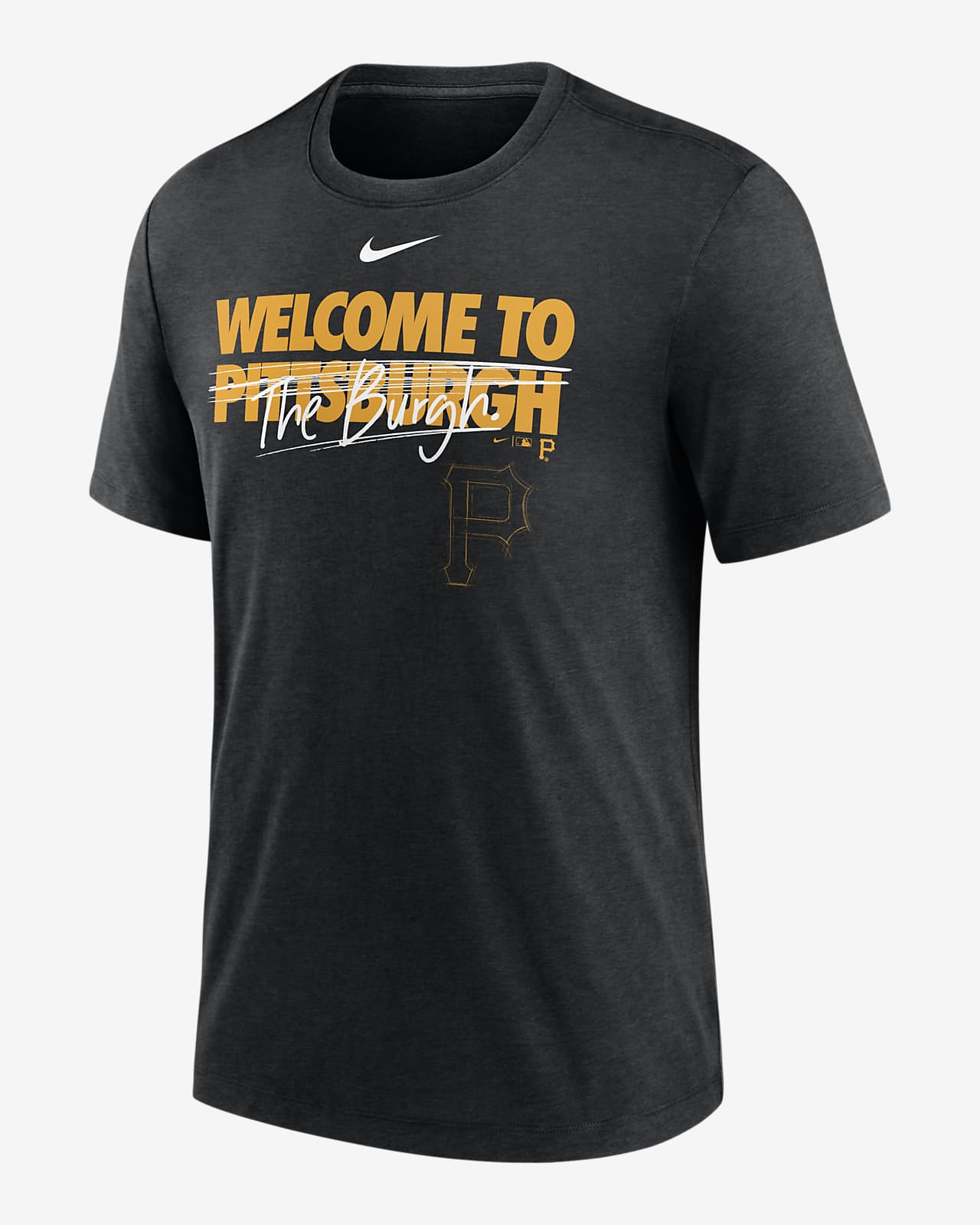 Nike Home Spin (MLB Pittsburgh Pirates) Men's T-Shirt