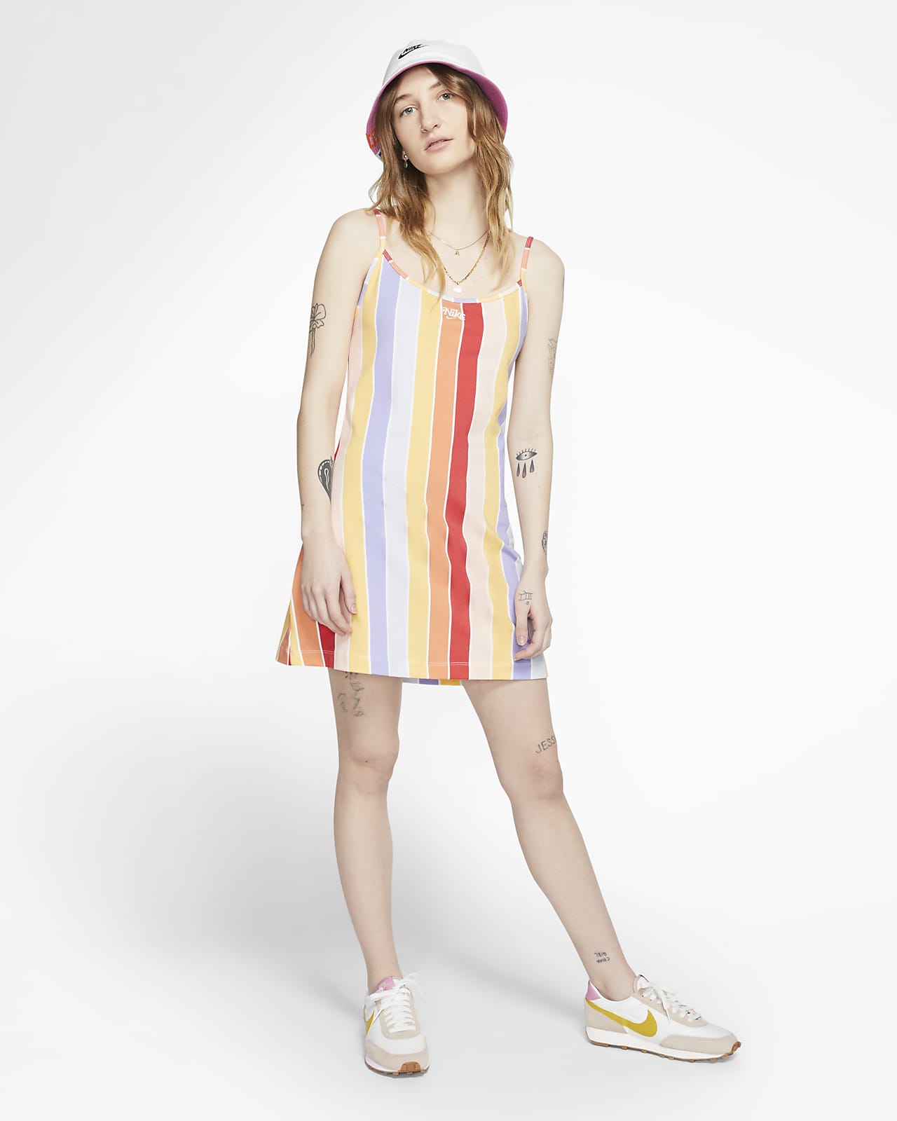 rainbow nike dress