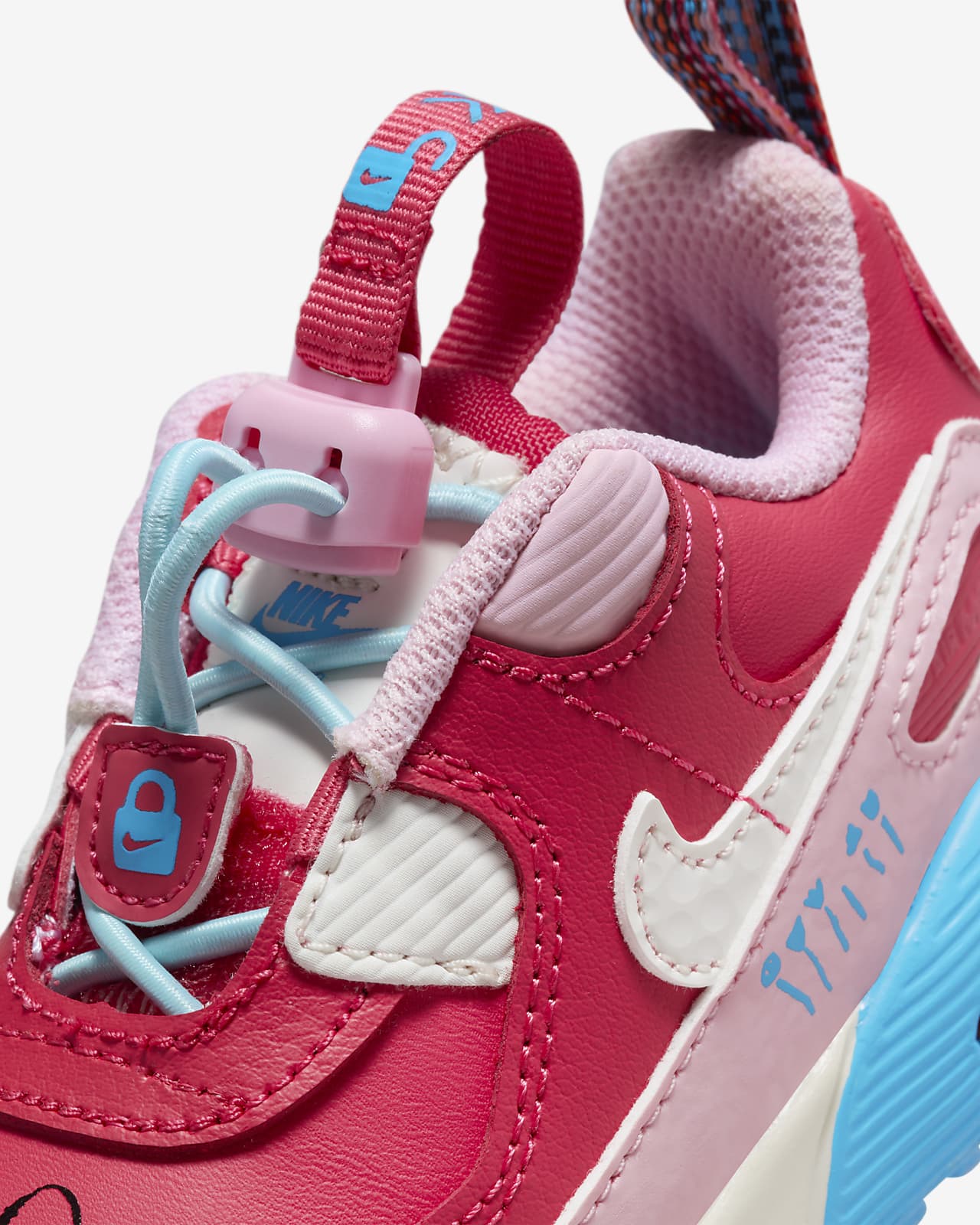 Praktisk Det beskydning Nike Air Max 90 Toggle-sko til babyer/mindre børn. Nike DK