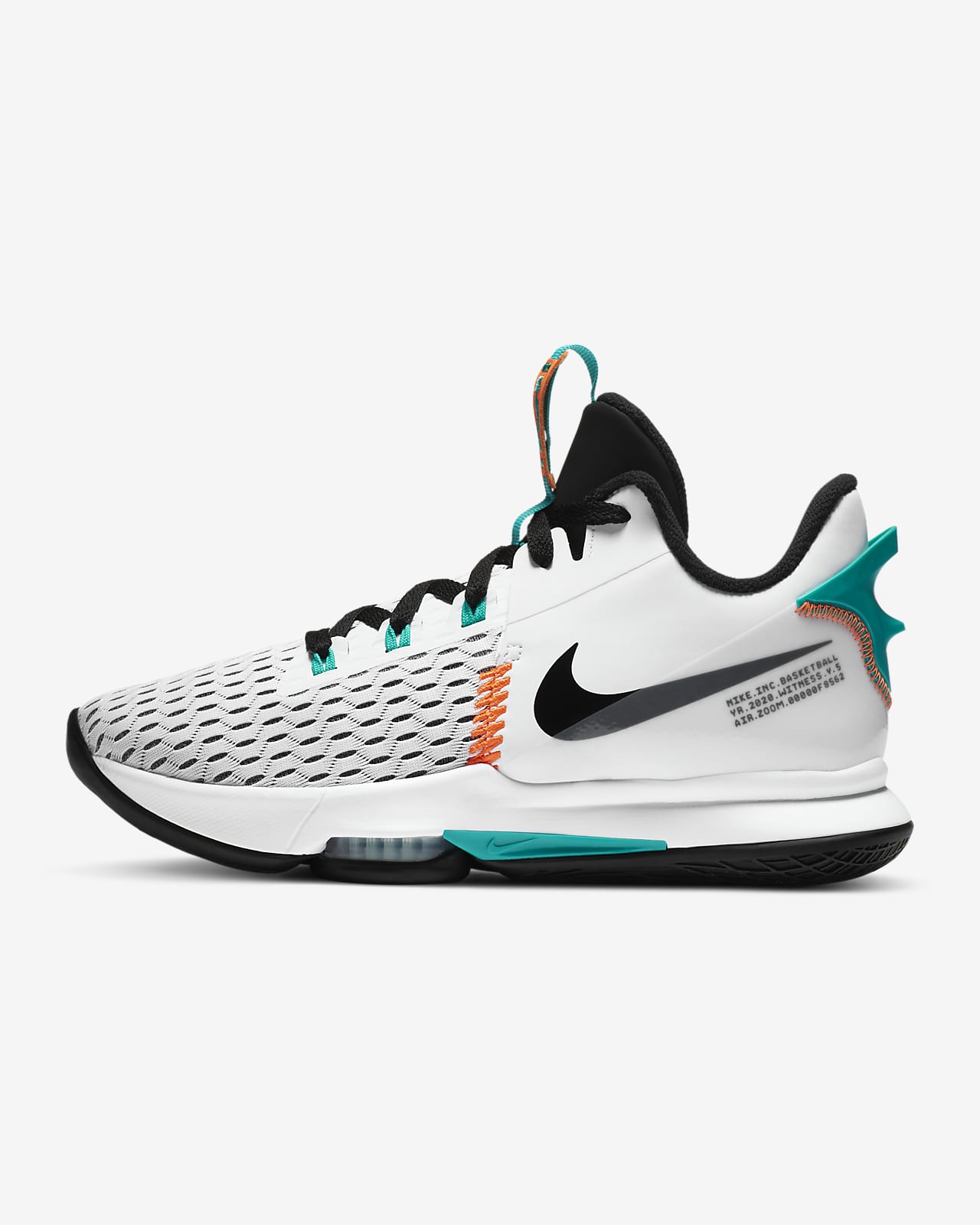 LeBron Witness 5 EP 籃球鞋。Nike TW