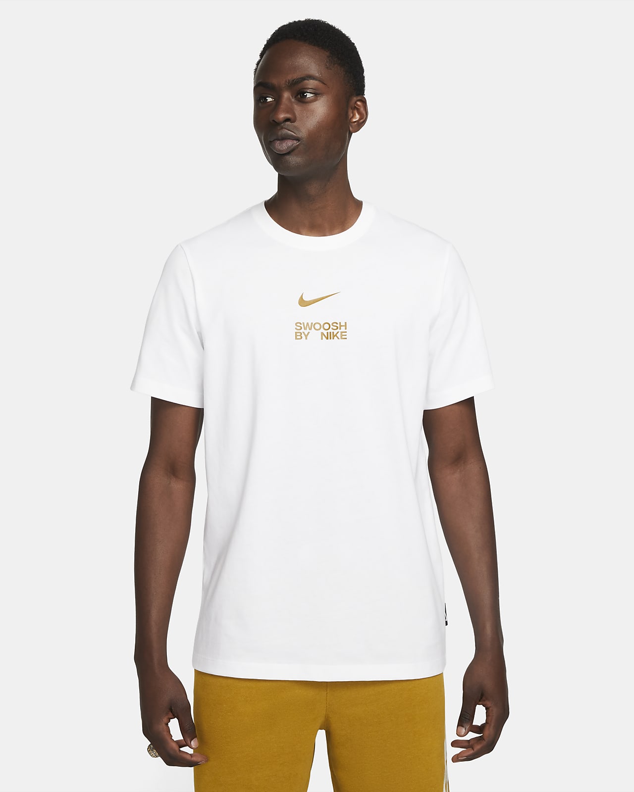 Nike shirt wit discount heren