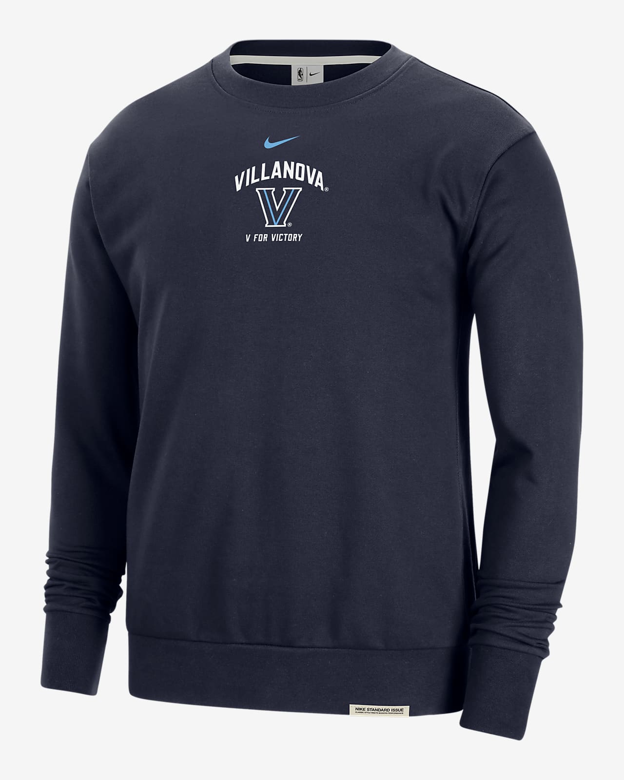 Villanova Standard Issue Men's Nike College Fleece Crew-Neck Sweatshirt