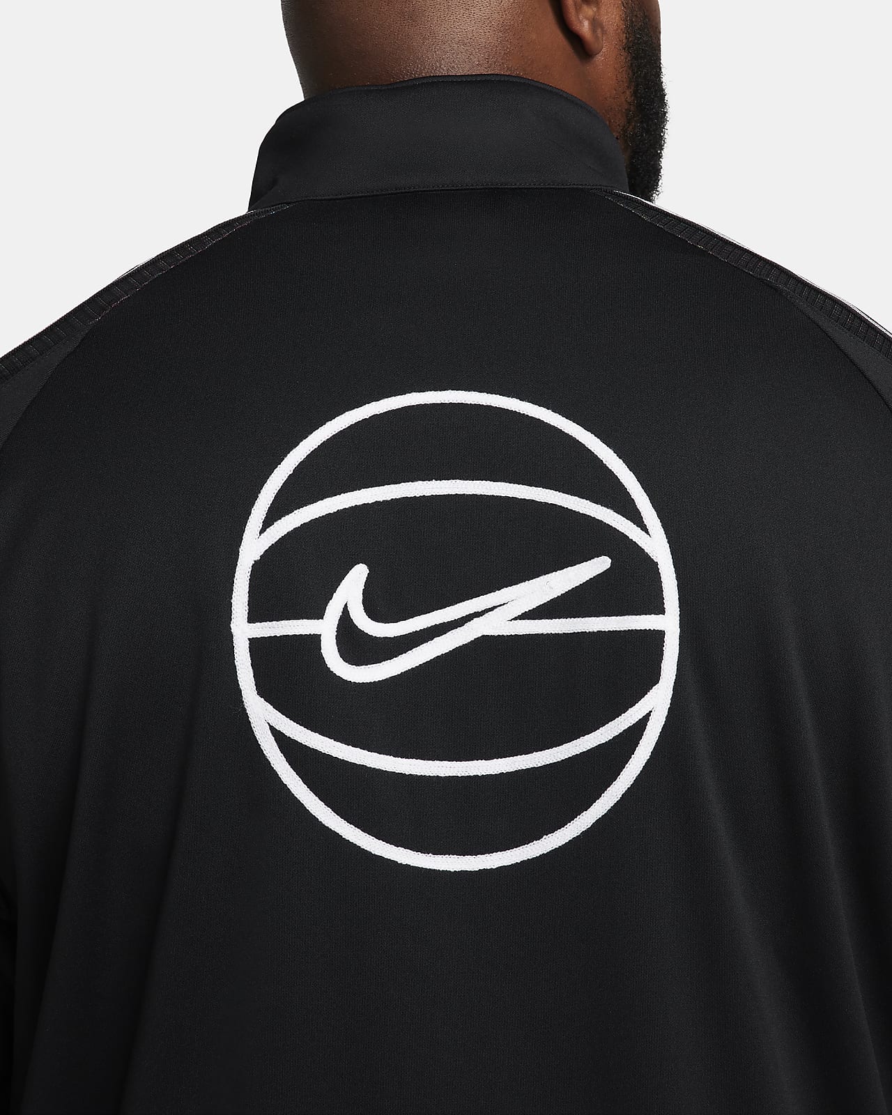 Nike Kyrie Men's Lightweight Basketball Jacket (Large) Black