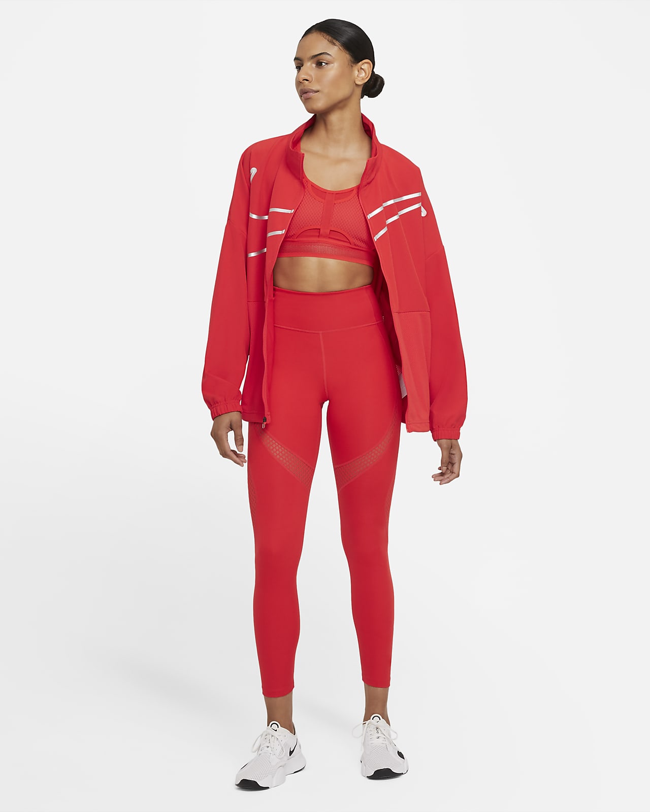 Nike pro knit full zip top Clearance