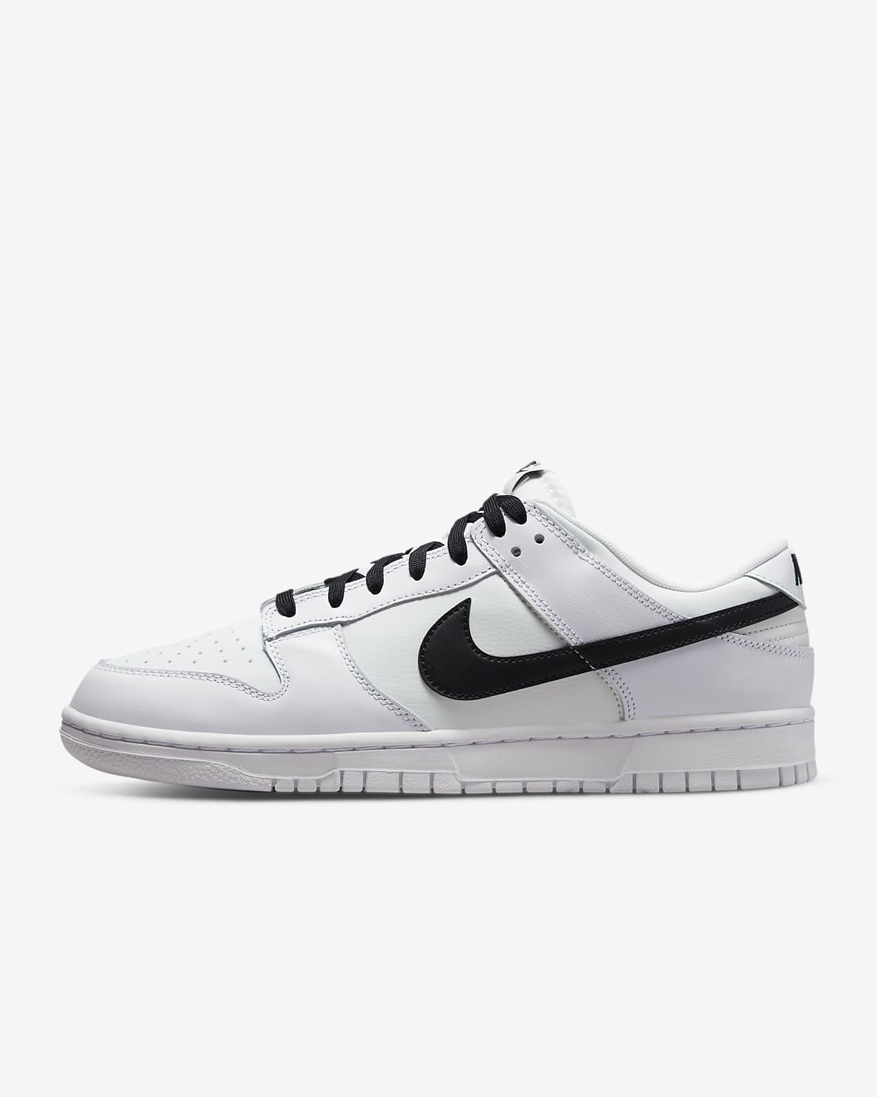 nike dunk retro black white