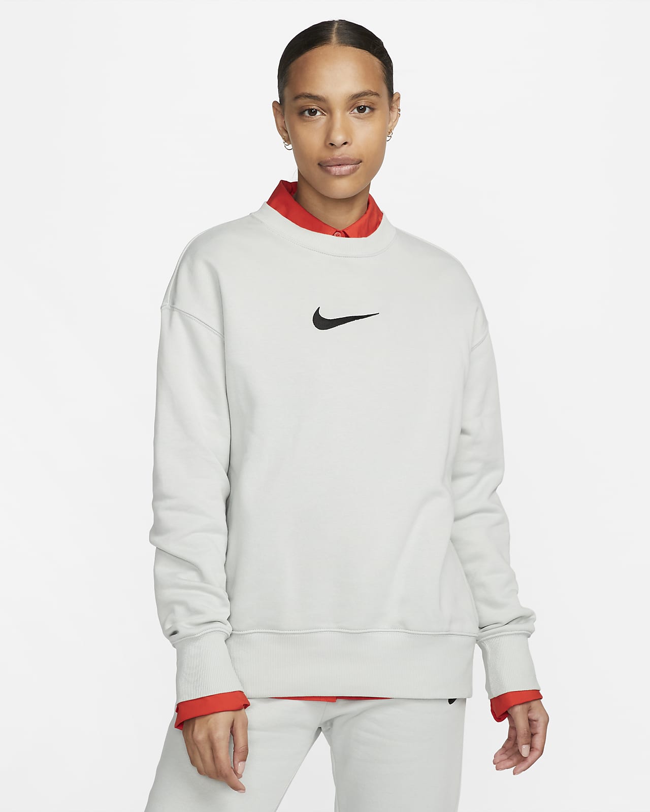 Nike Sportswear Phoenix Fleece Oversized sweatshirt van fleece voor dames