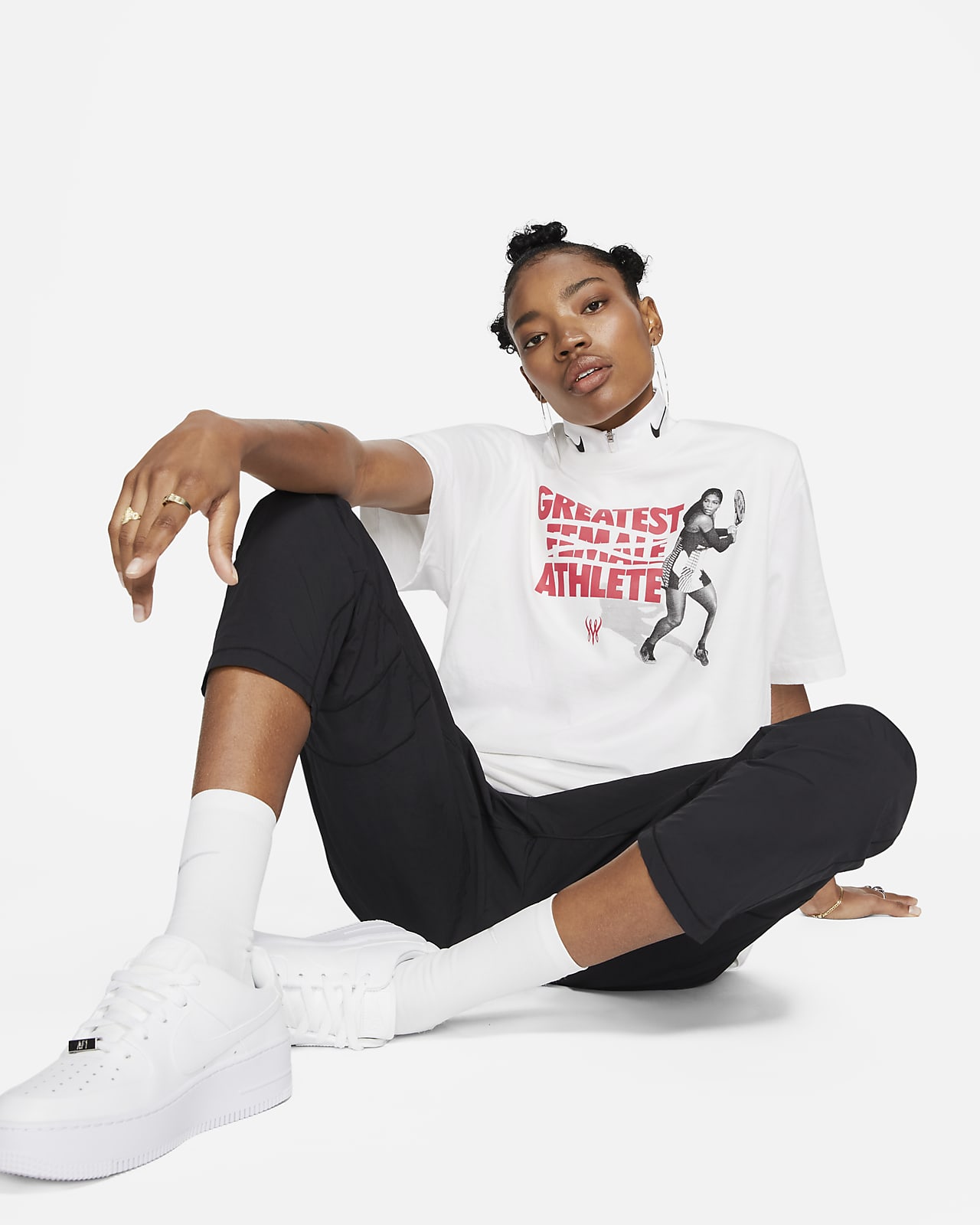 nike off white serena williams t shirt