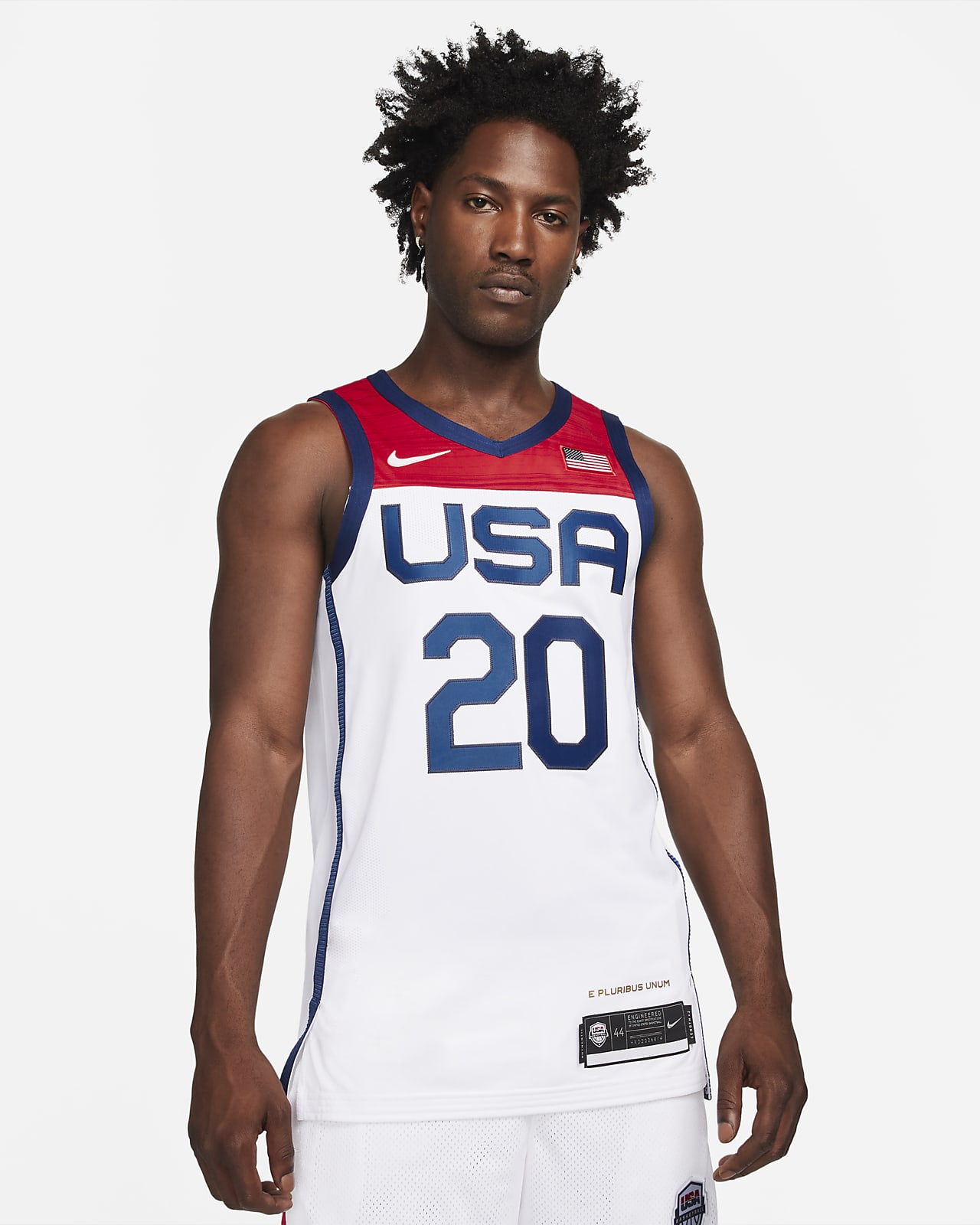 Jersey de básquetbol Nike Team USA local Authentic para hombre.