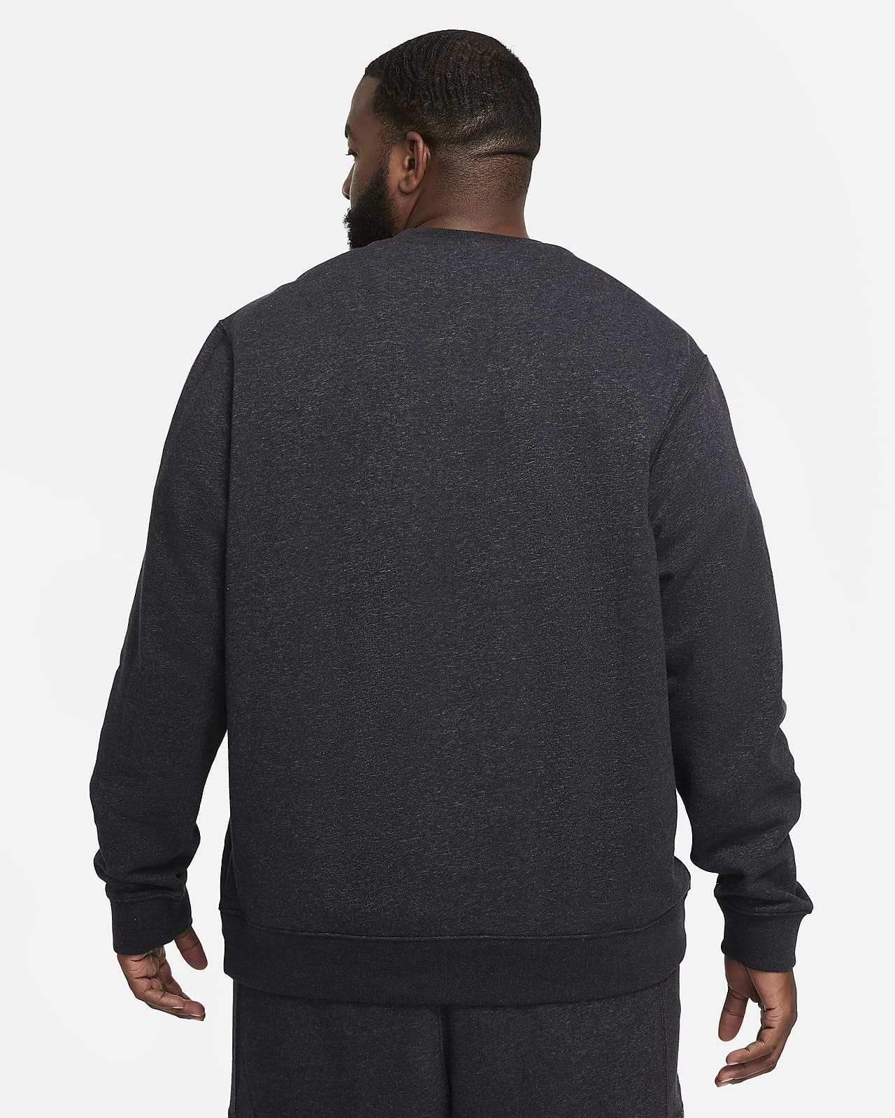 Nike Sportswear Sport Essentials+ Men's SemiBrushed Crew Top. Nike IE